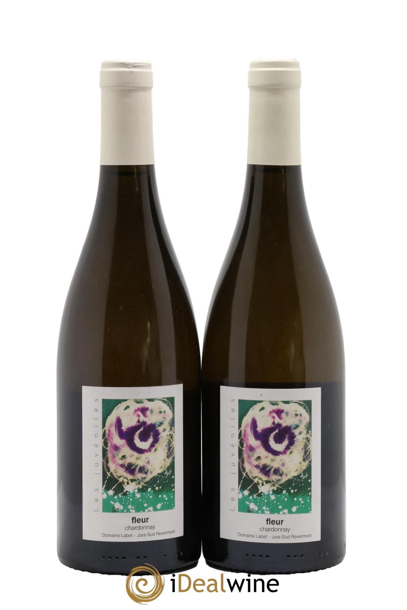 Côtes du Jura Chardonnay Fleur Romain - Julien - Charline Labet 2019 - Posten von 2 Flaschen - 0