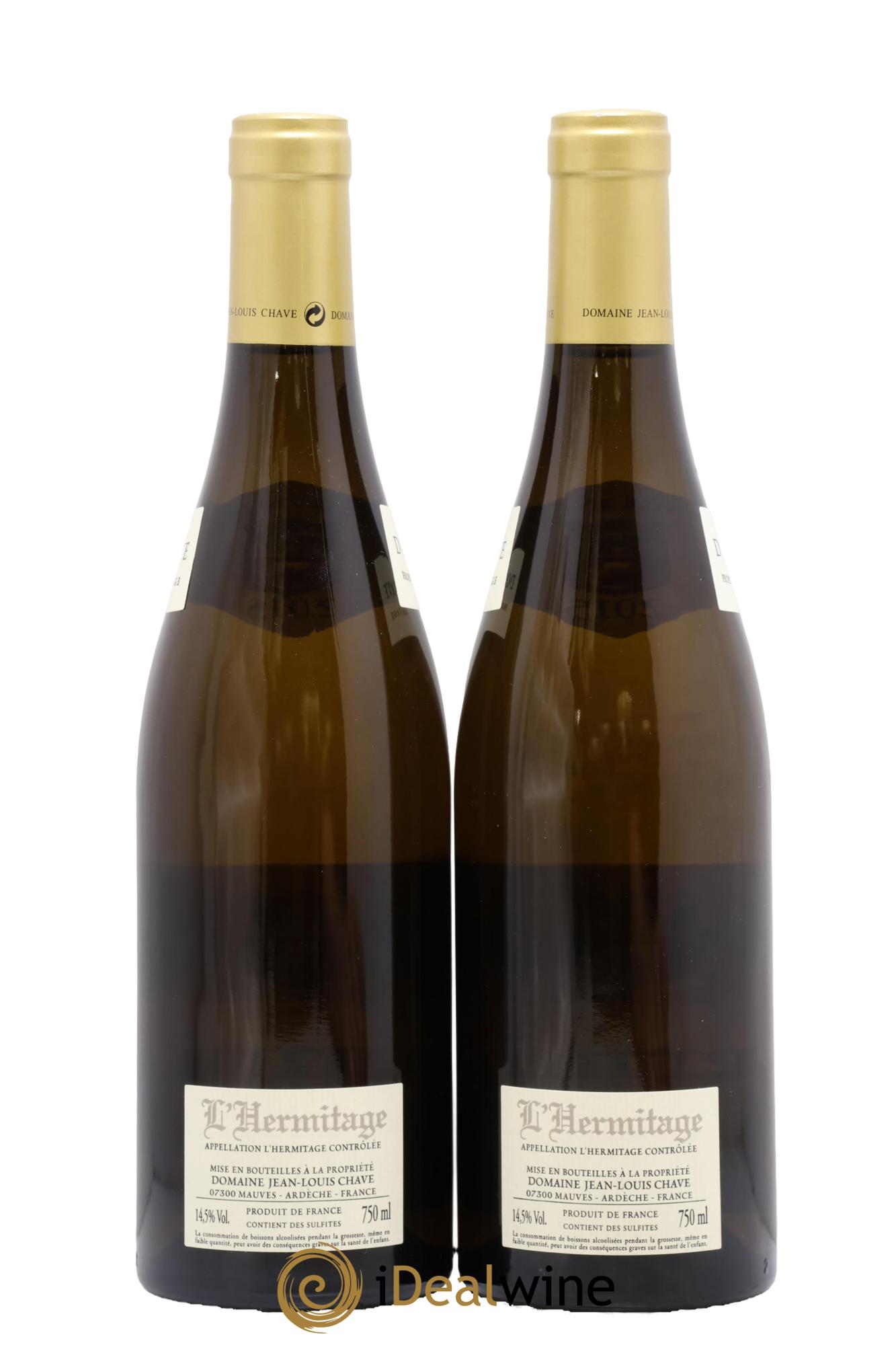 Hermitage Jean-Louis Chave 2015 - Lotto di 2 bottiglie - 1