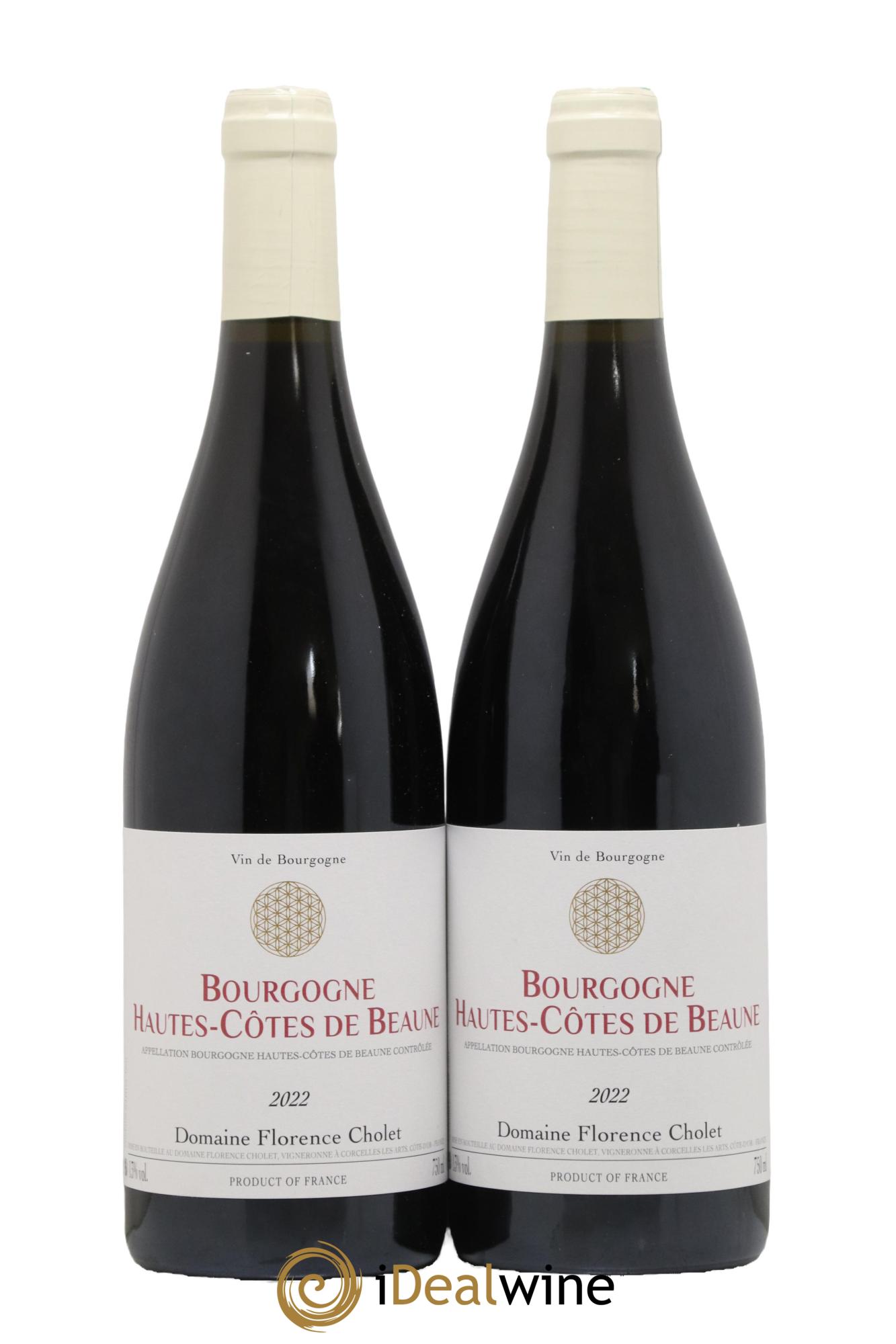 Hautes-Côtes de Beaune Domaine Florence Cholet 2022 - Lot de 2 bouteilles - 0