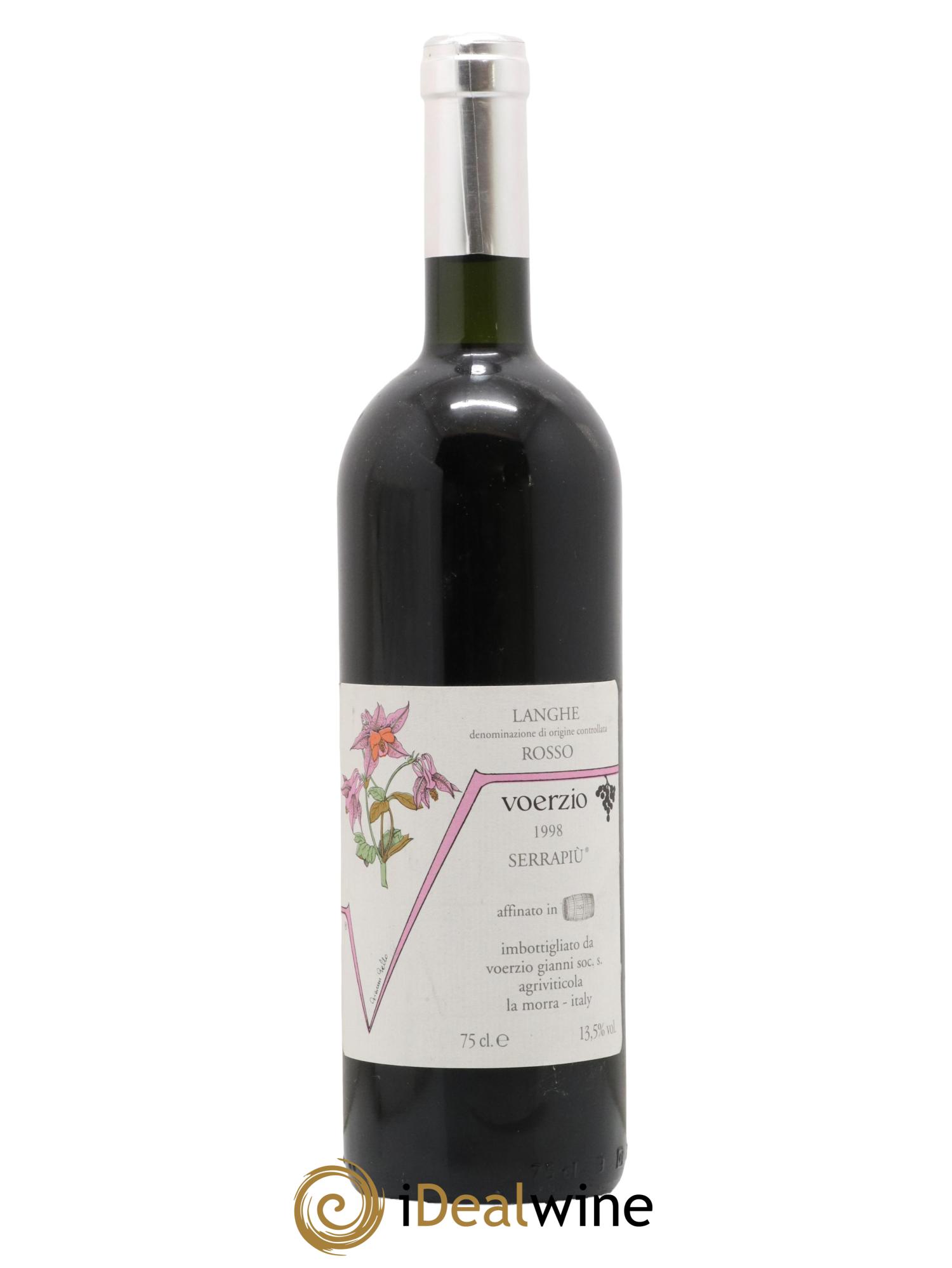 Nebbiolo Langhe Rosso Serrapiu Gianni Voerzio 1998 - Lot de 1 bouteille - 0