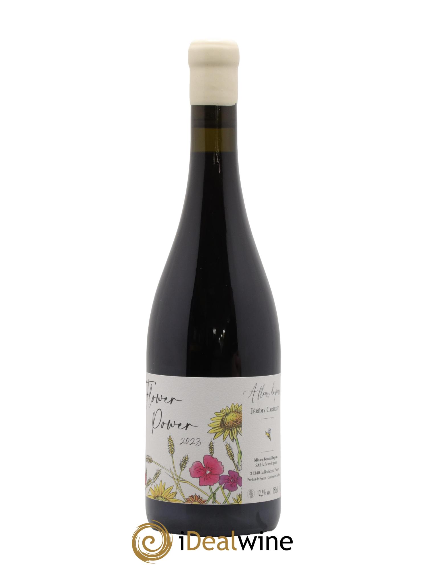 Bourgogne Flower Power Jérémy Carteret Flower Power A fleur de peau Jérémy Carteret 2023 - Lot de 1 bouteille - 1