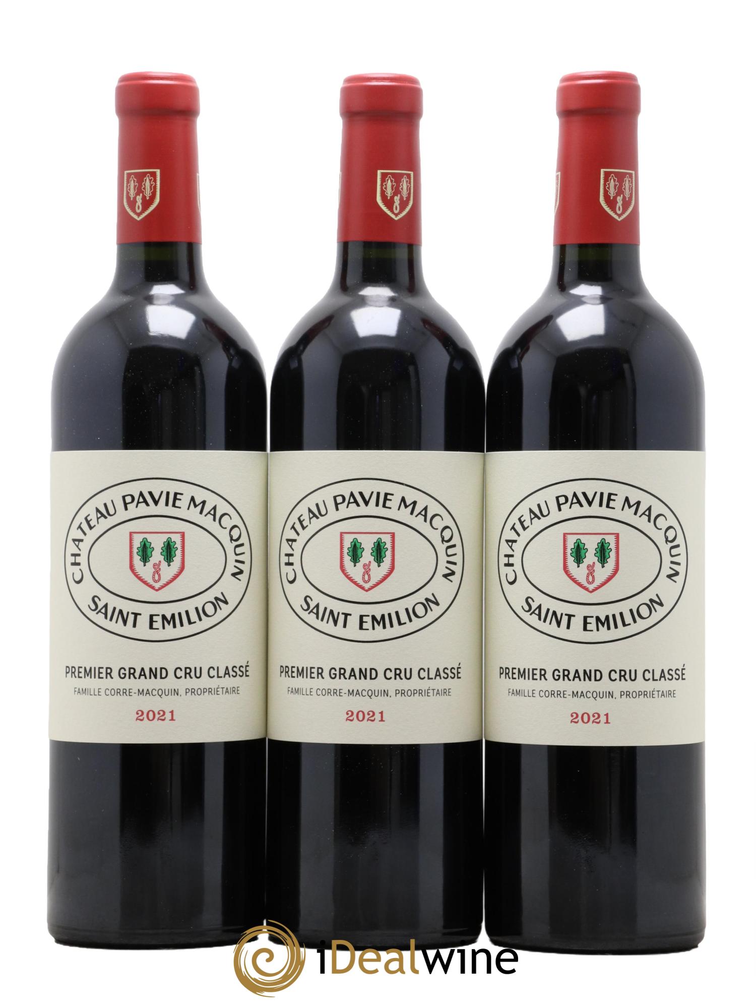 Château Pavie Macquin 1er Grand Cru Classé B 2021 - Lot de 6 bouteilles - 2