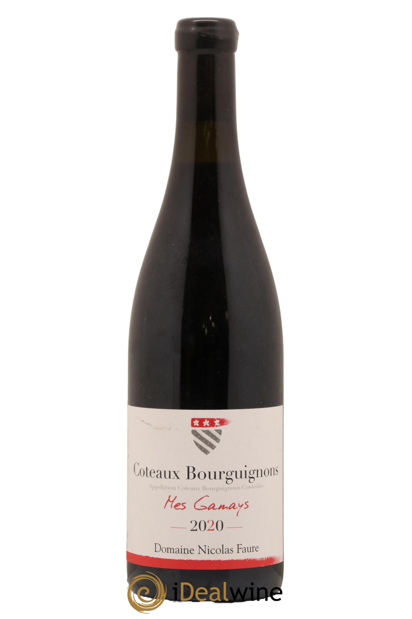 Côteaux Bourguignons Mes Gamays Nicolas Faure 2020 - Lotto di 1 bottiglia - 0