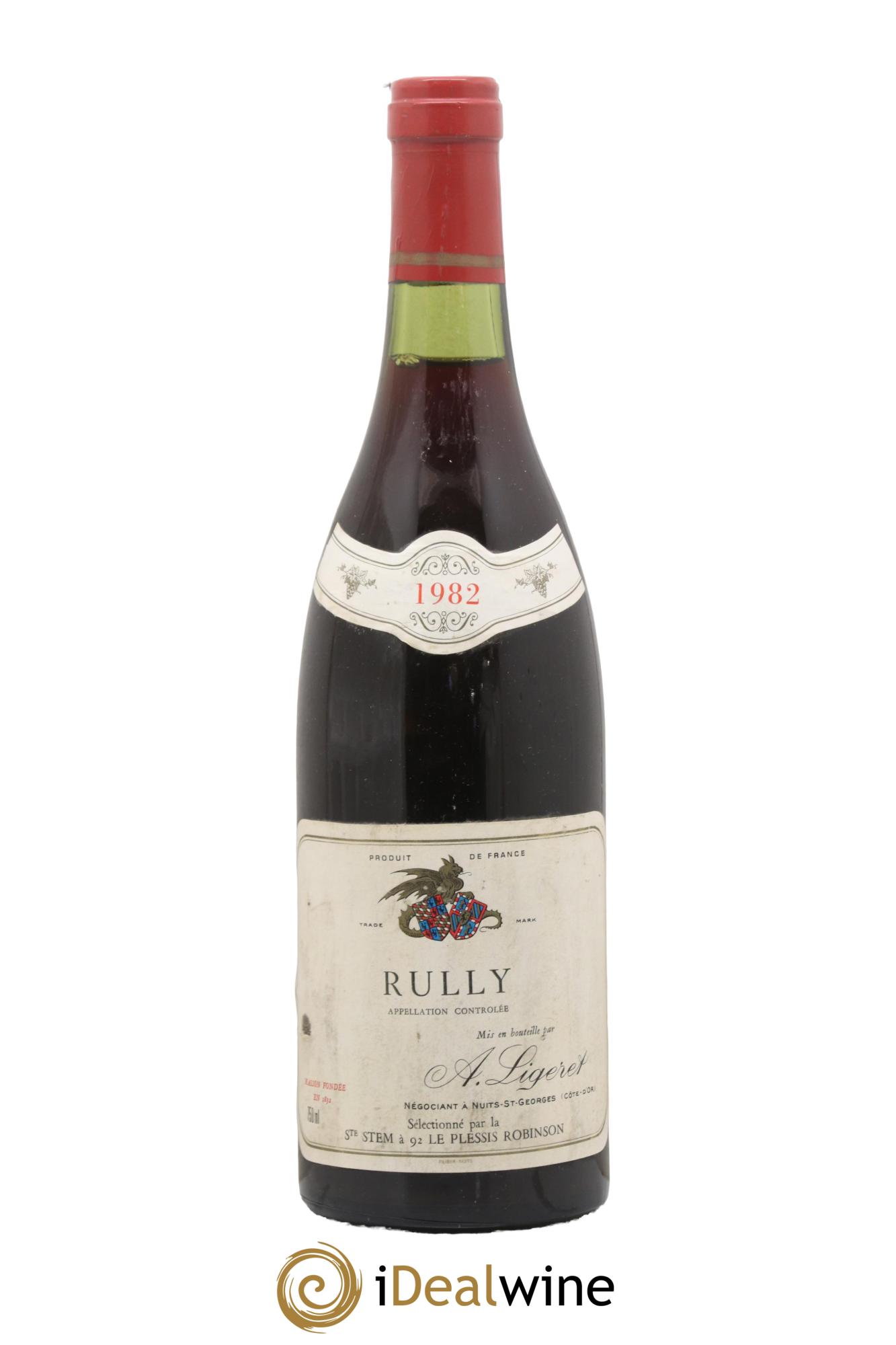 Rully Ligeret 1982 - Posten von 1 Flasche - 0