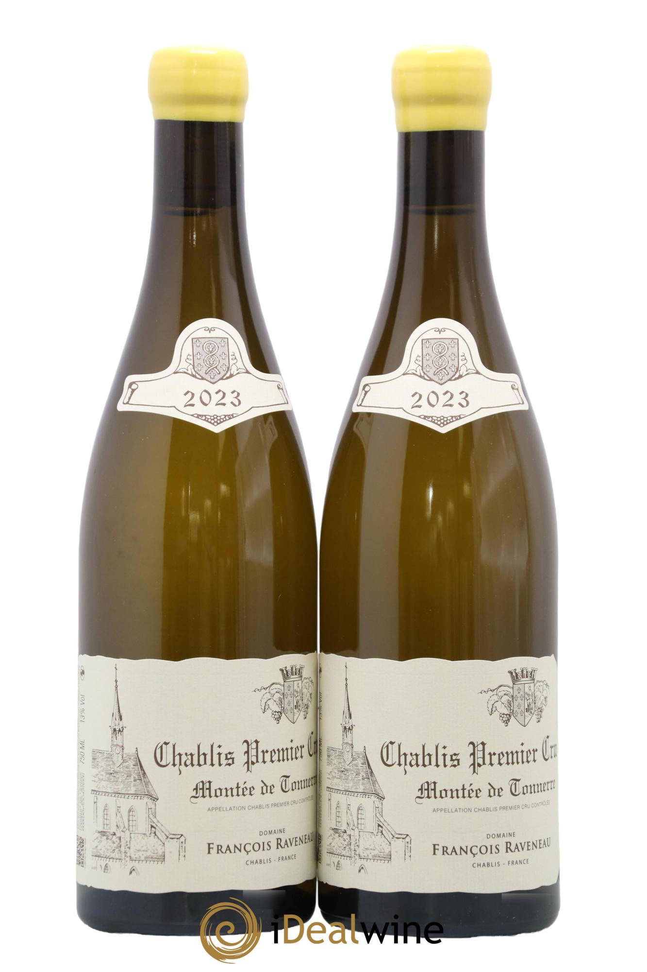 Chablis 1er Cru Montée de Tonnerre Raveneau (Domaine) 2023 - Posten von 2 Flaschen - 0