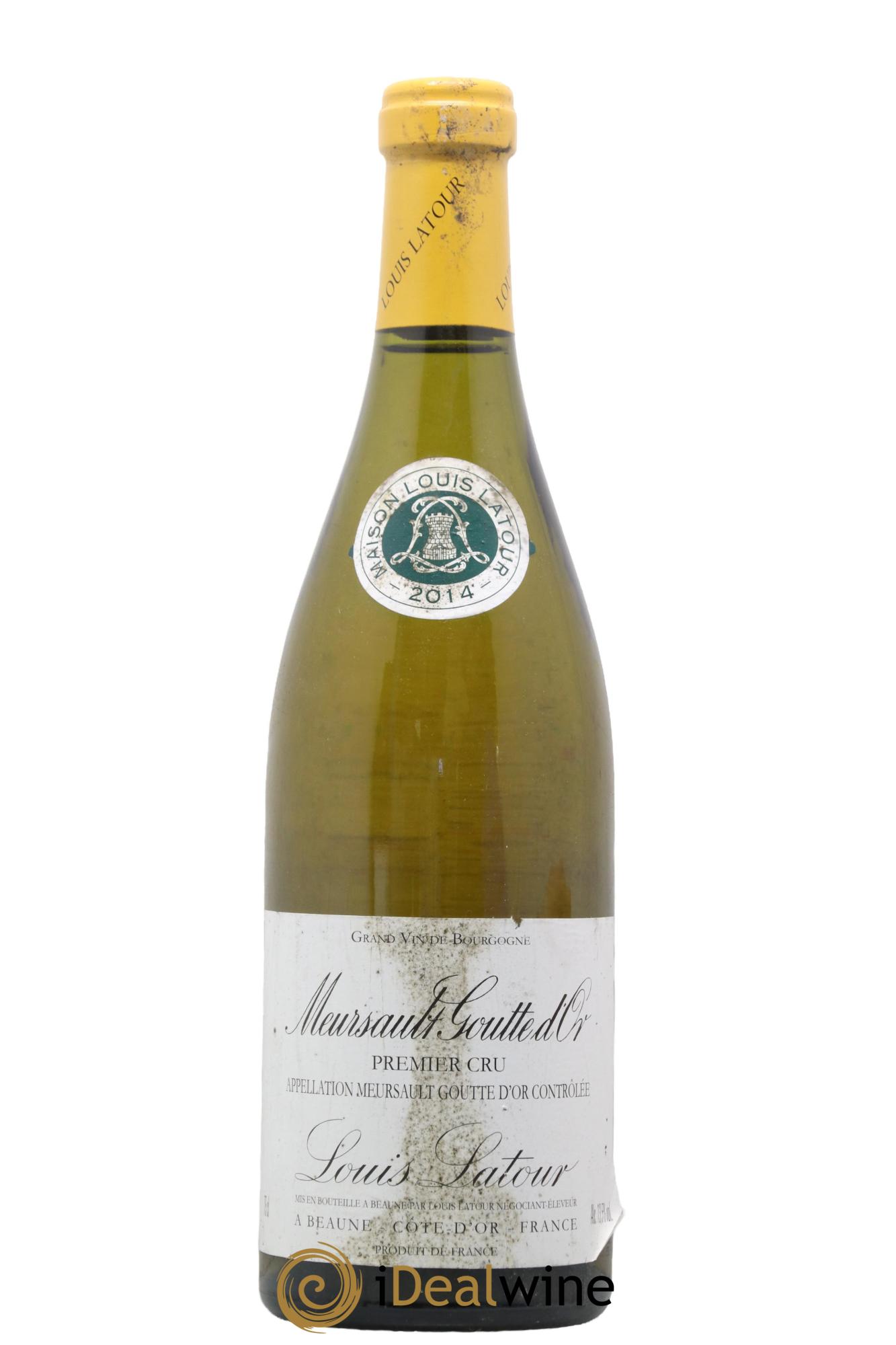 Meursault 1er Cru Goutte d'Or Louis Latour 2014 - Lot de 1 bouteille - 0