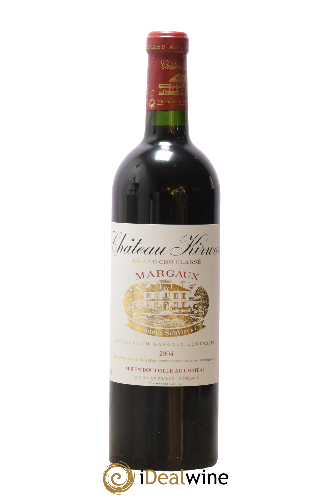 Château Kirwan 3ème Grand Cru Classé 2004 - Posten von 1 Flasche - 0