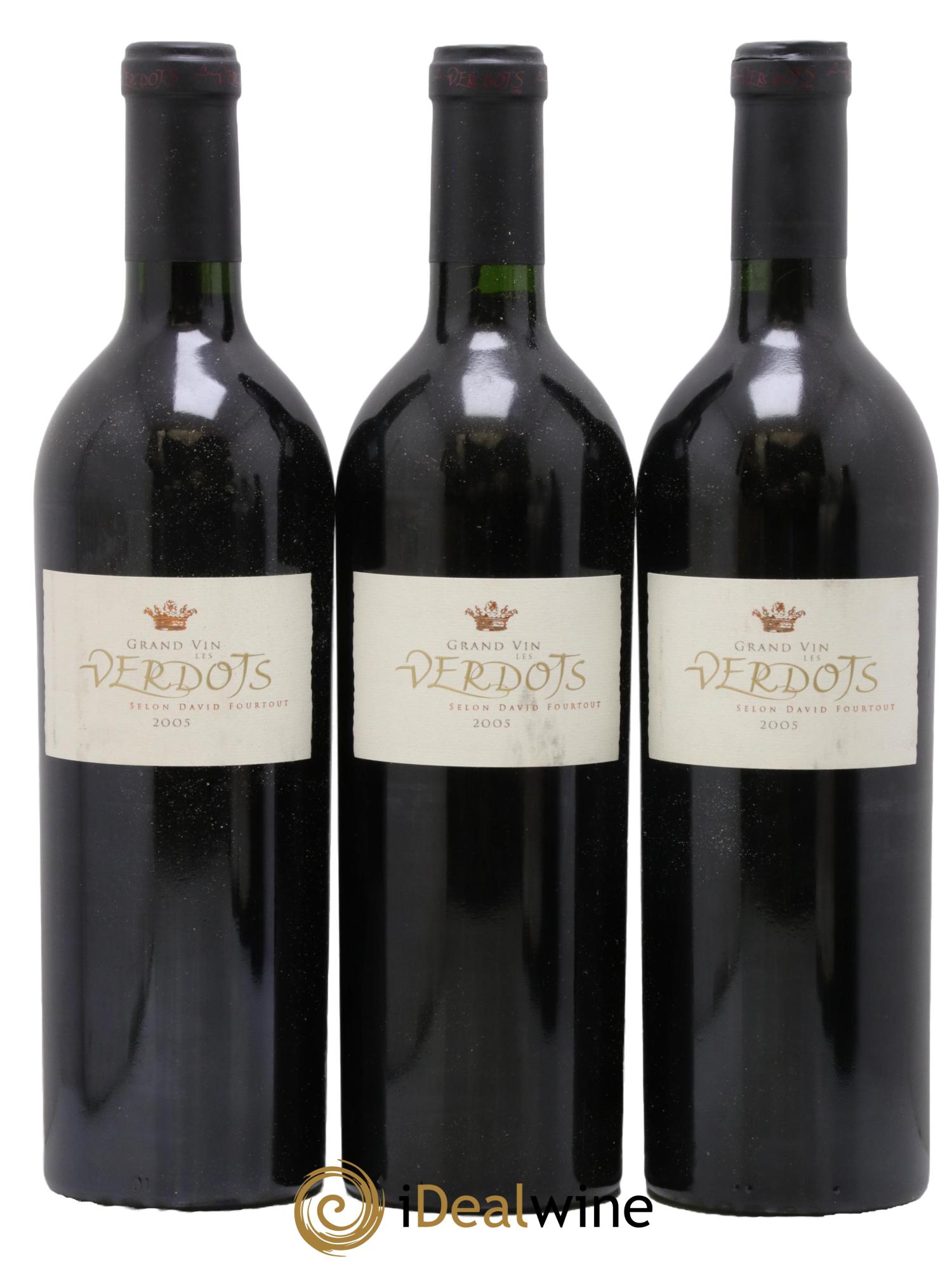 Côtes de Bergerac Les Verdots L'Excellence David Fourtout 2005 - Lotto di 3 bottiglie - 0