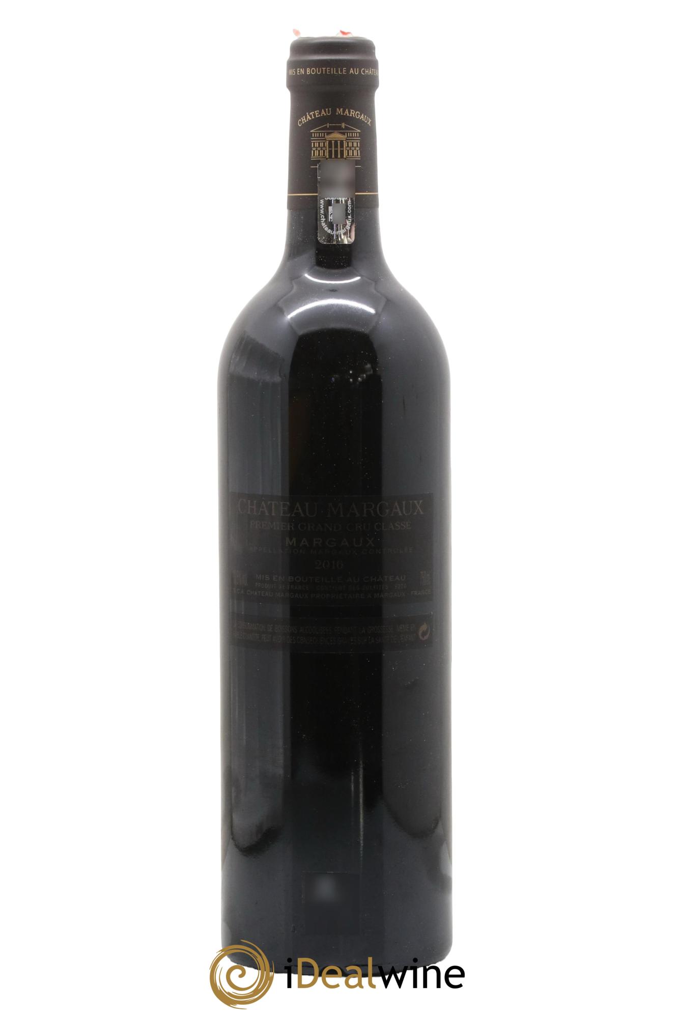 Château Margaux 1er Grand Cru Classé 2016 - Lot de 1 bouteille - 2