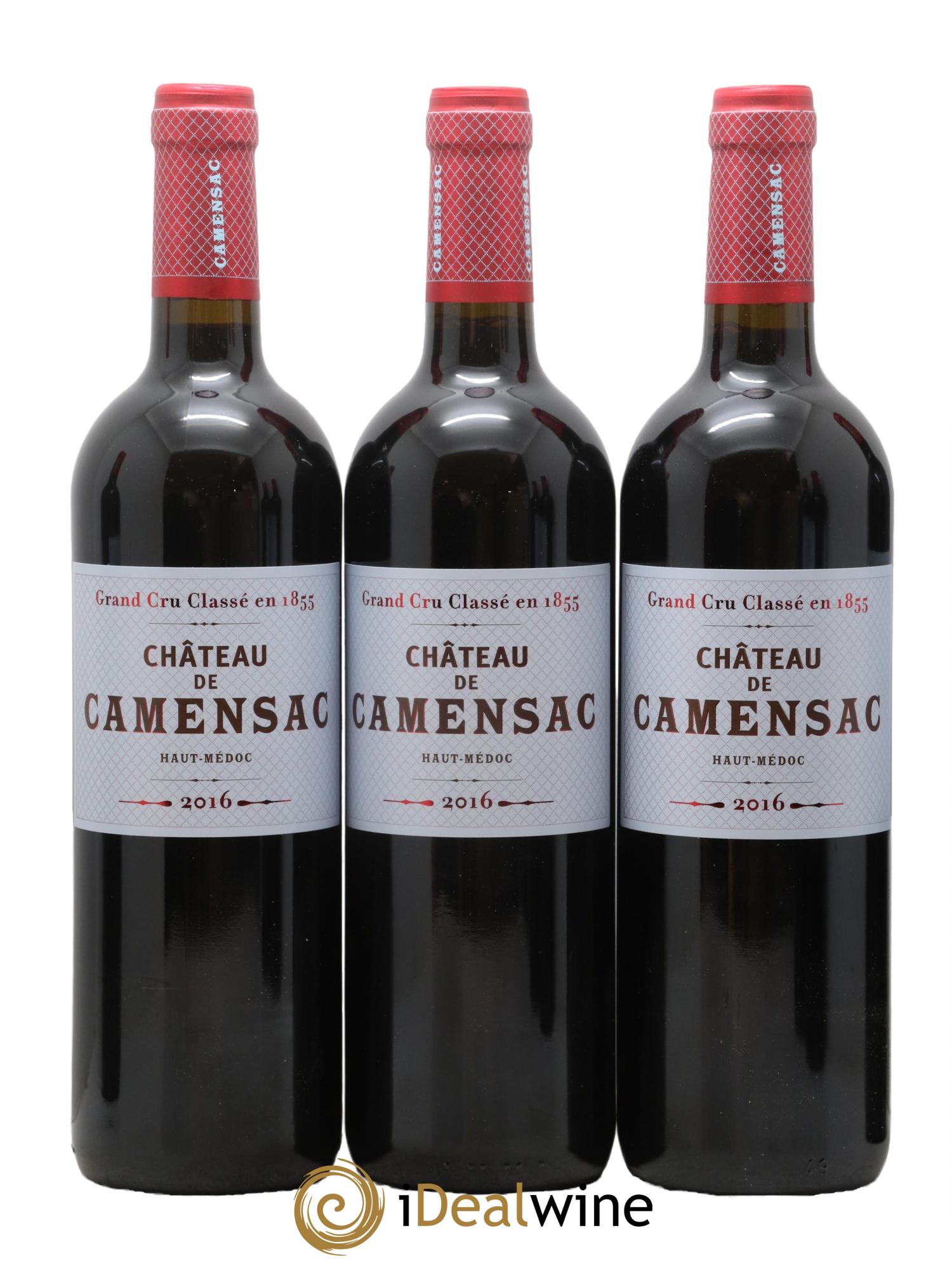 Château Camensac 5ème Grand Cru Classé 2016 - Lot de 12 bouteilles - 2