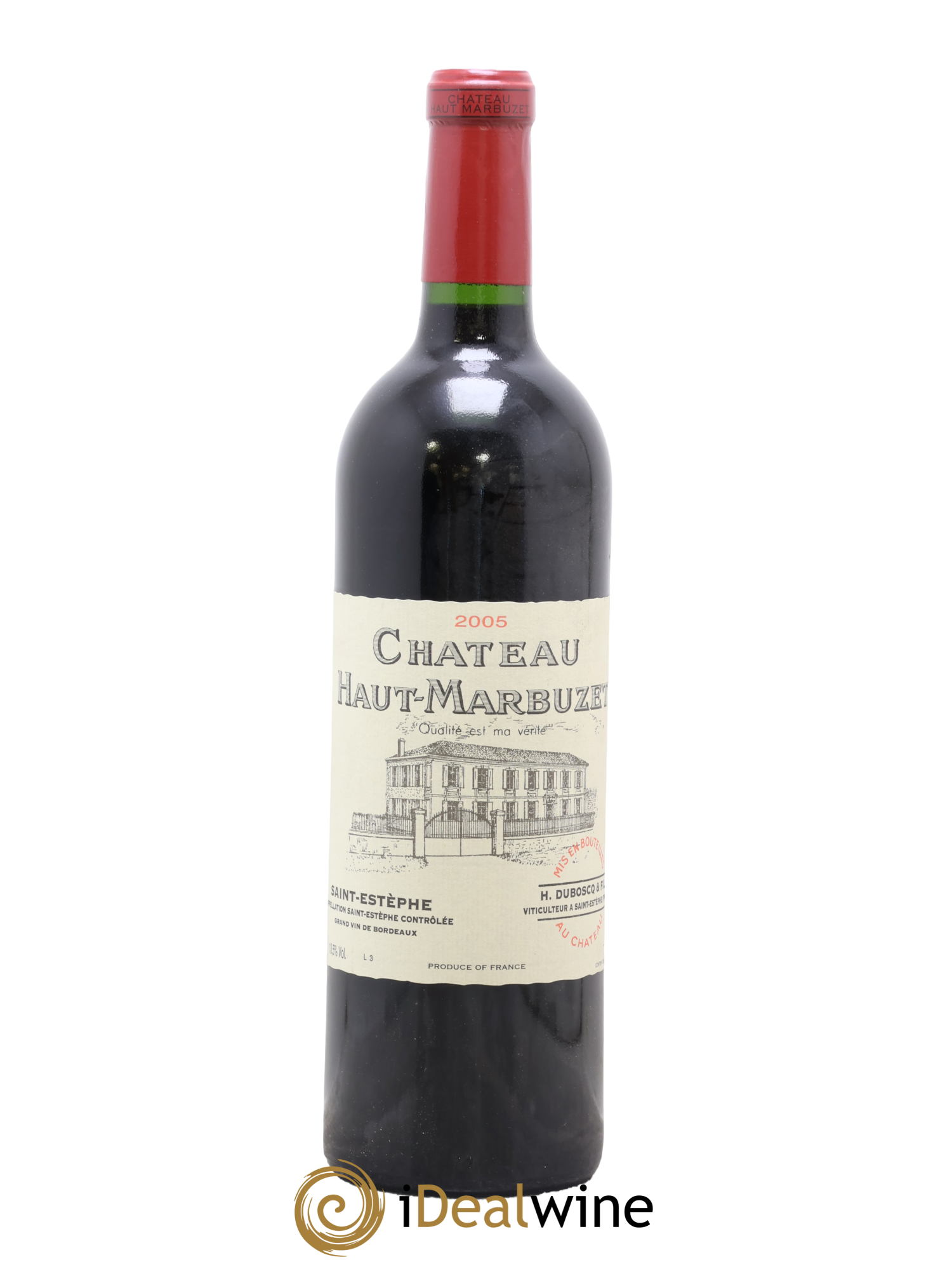 Château Haut Marbuzet 2005 - Lot de 1 bouteille - 0
