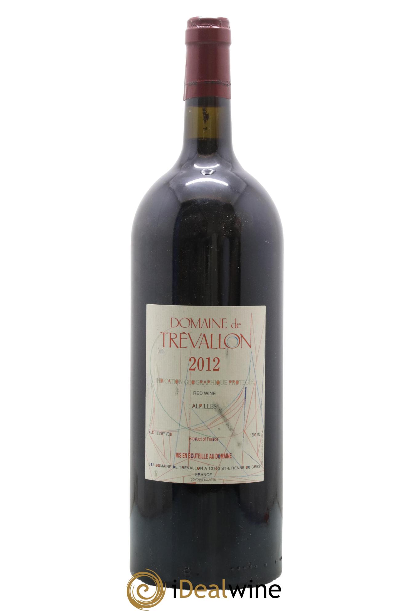 Alpilles Trévallon (Domaine de) Eloi Dürrbach 2012 - Lot de 1 magnum - 0
