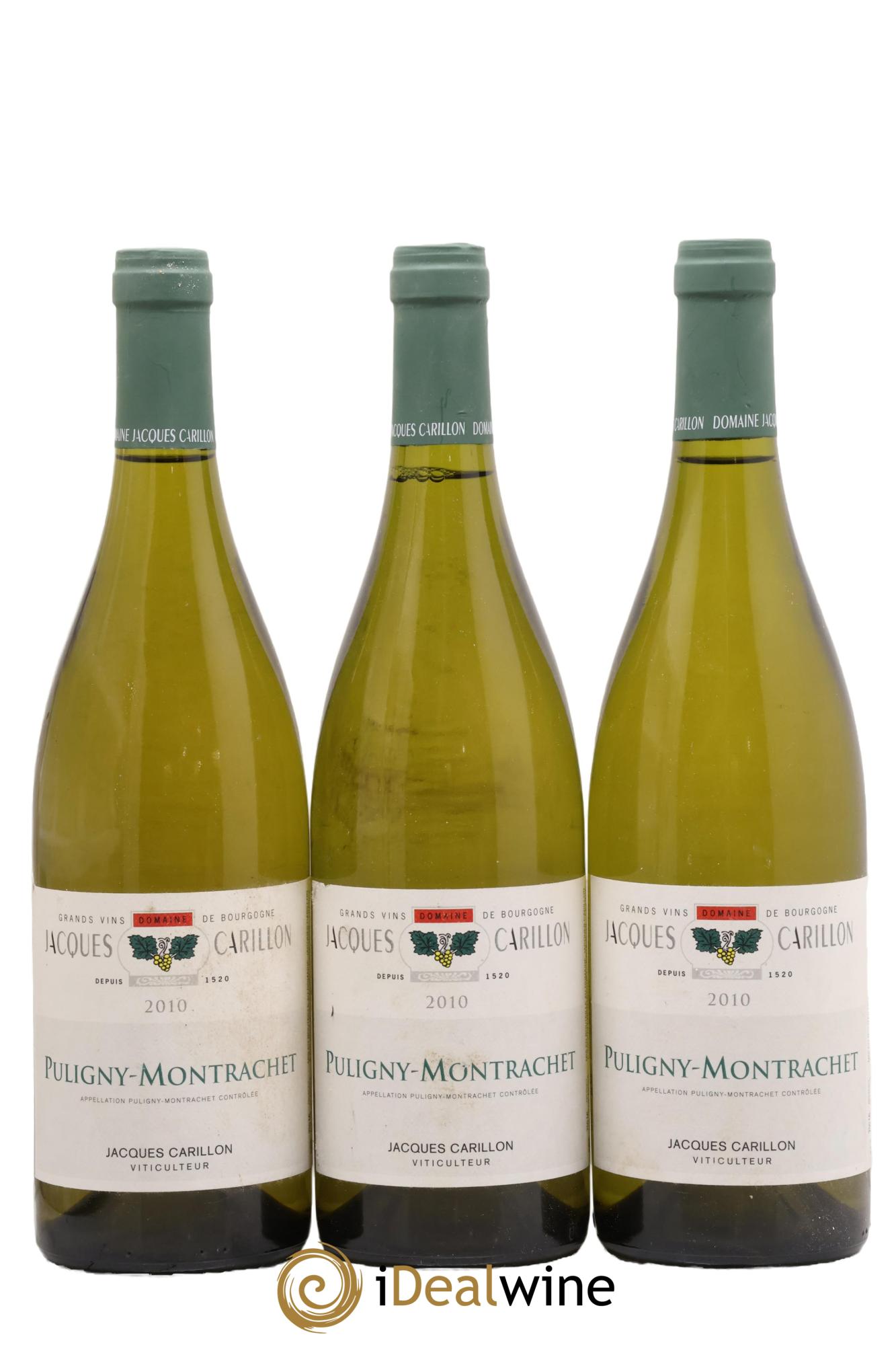 Puligny-Montrachet Jacques Carillon (Domaine) 2010 - Posten von 3 Flaschen - 0
