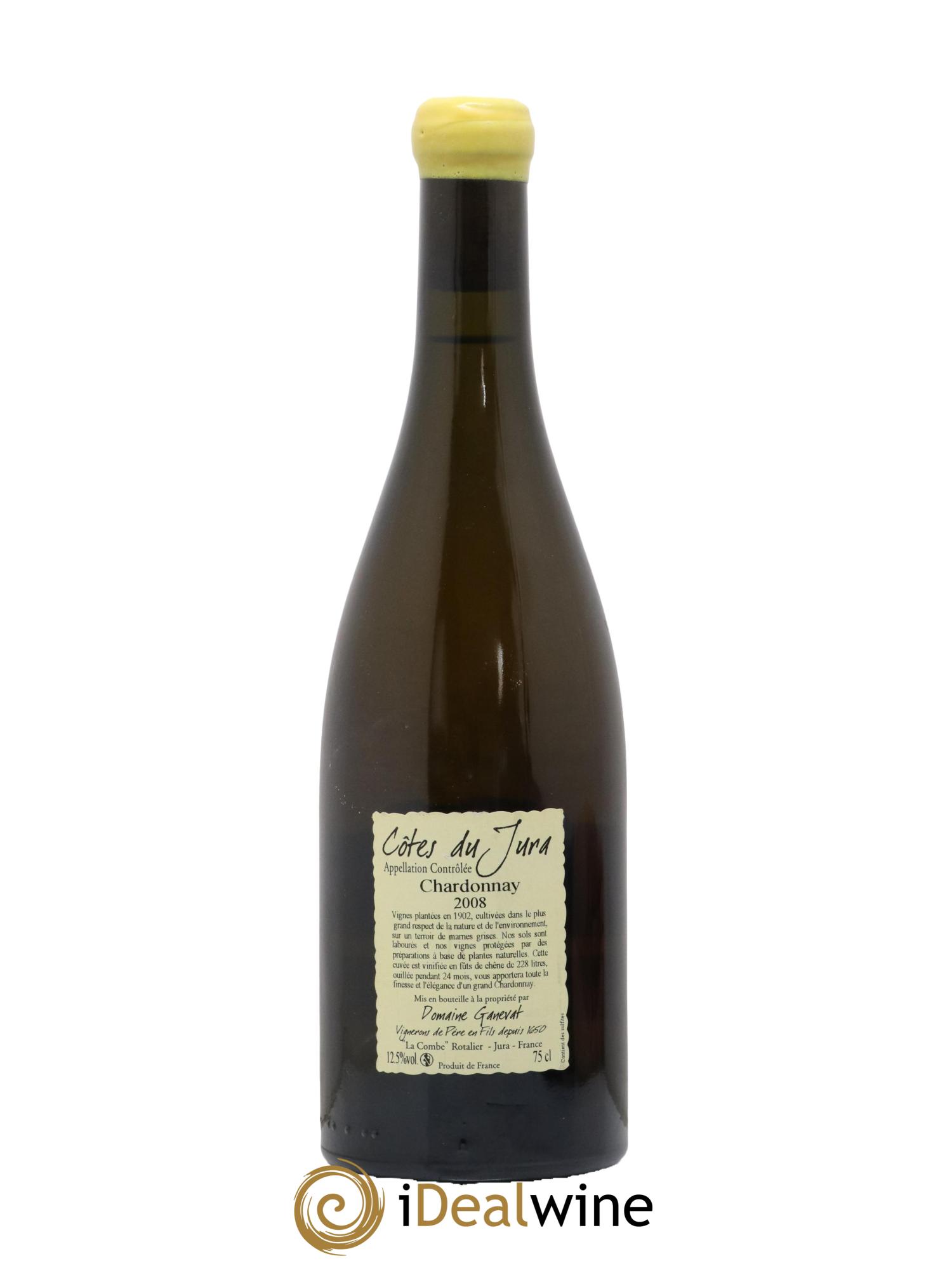 Côtes du Jura Les Chalasses Vieilles Vignes Jean-François Ganevat (Domaine) 2008 - Lot de 1 bouteille - 1
