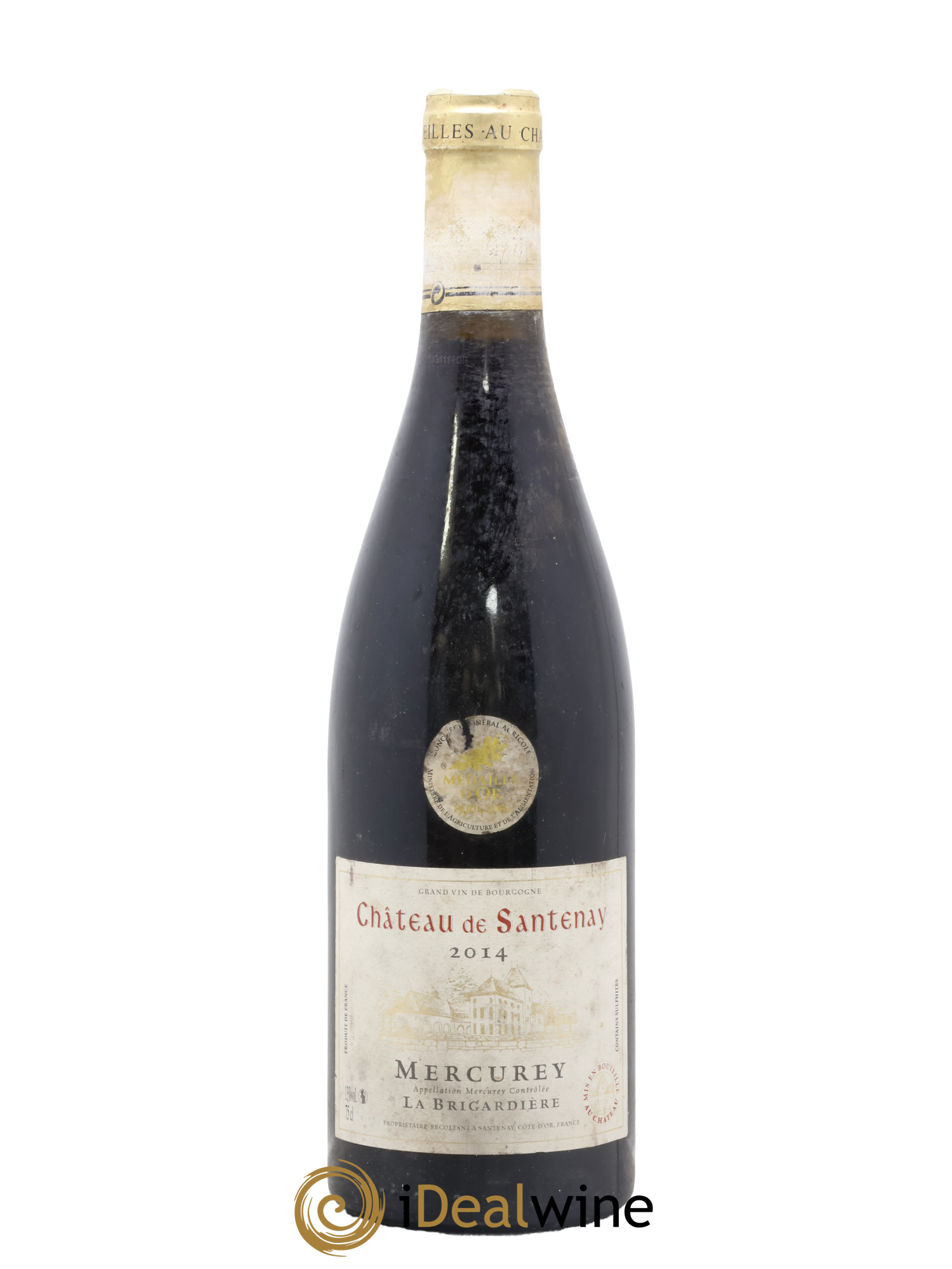 Mercurey La Brigardière Château De Santenay 2014 - Lot de 1 bouteille - 0