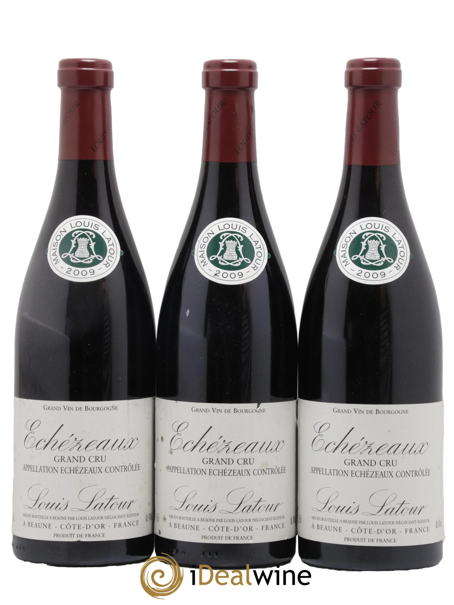 Echezeaux Grand Cru Louis Latour 2009 - Lot de 3 bouteilles - 0