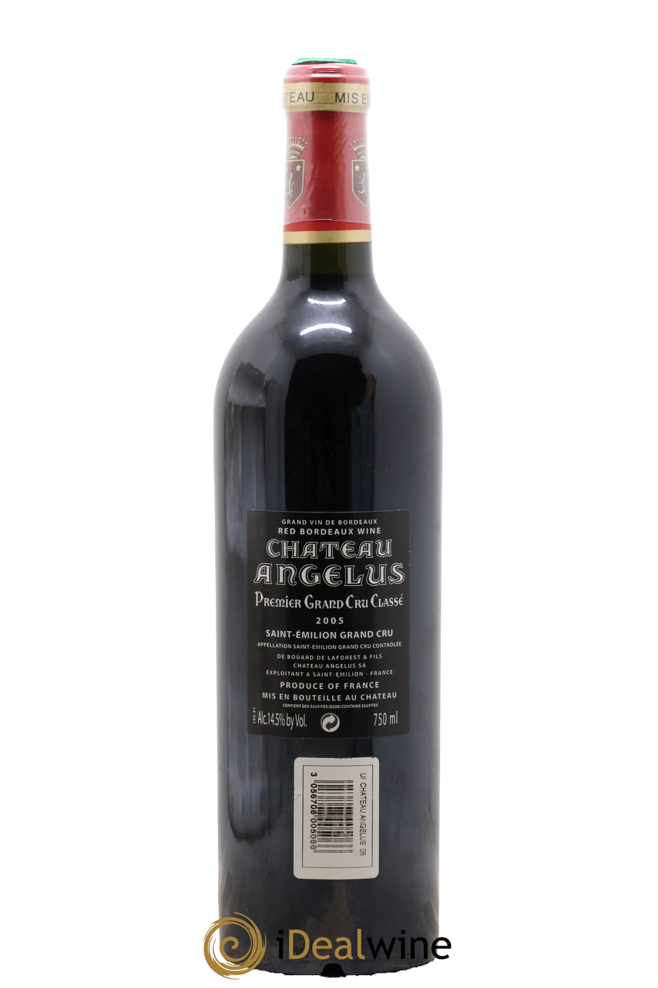 Château Angélus 1er Grand Cru Classé A 2005 - Lot of 1 bottle - 1