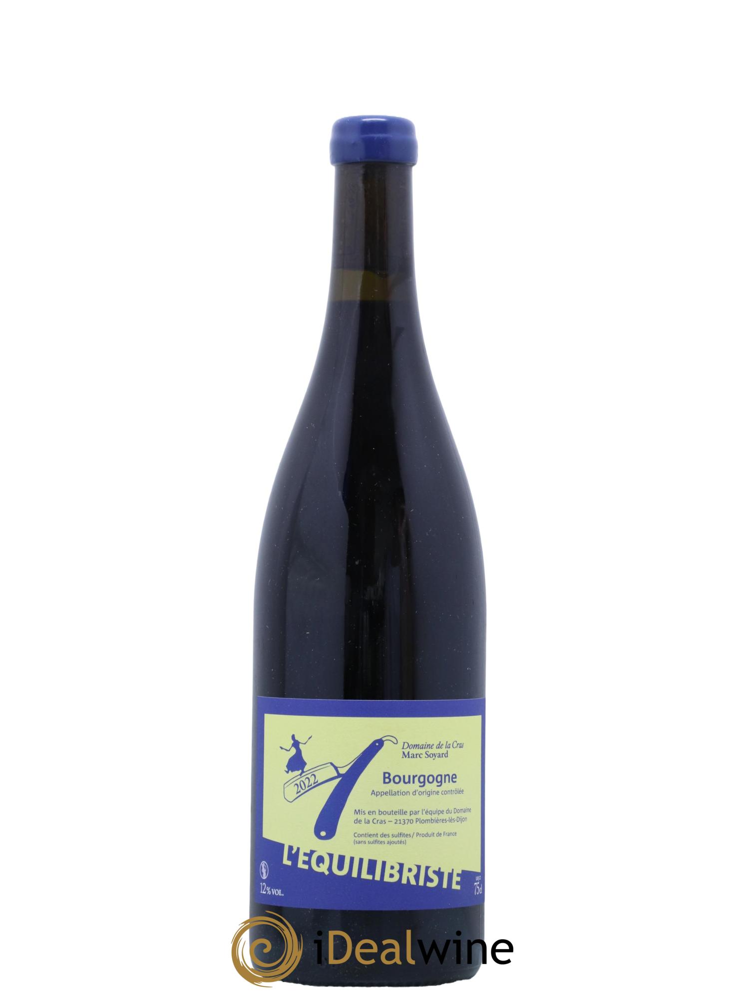 Bourgogne L'équilibriste Domaine de la Cras - Marc Soyard 2022 - Lot de 1 bouteille - 0