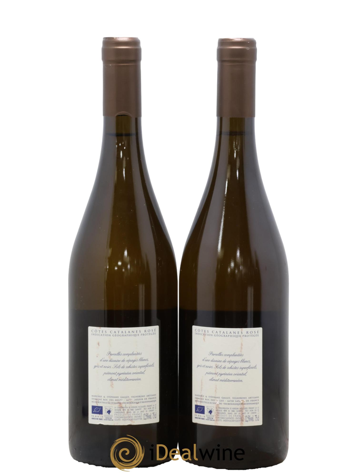 IGP Côtes Catalanes Roc des Anges Les Vignes Métissées Marjorie et Stéphane Gallet 2019 - Lot de 2 bouteilles - 1
