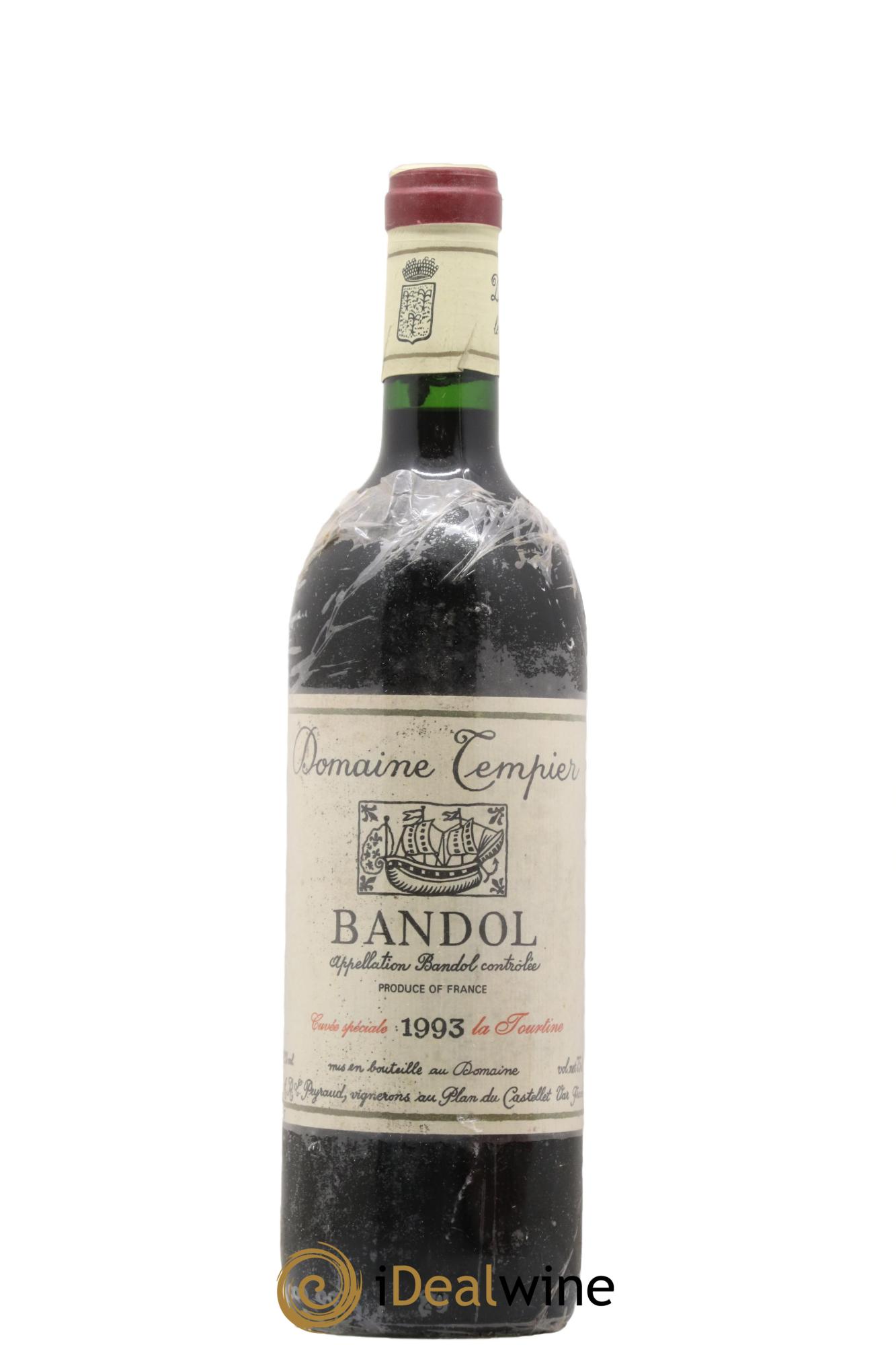 Bandol Domaine Tempier La Tourtine Famille Peyraud 1993 - Lot de 1 bouteille - 0