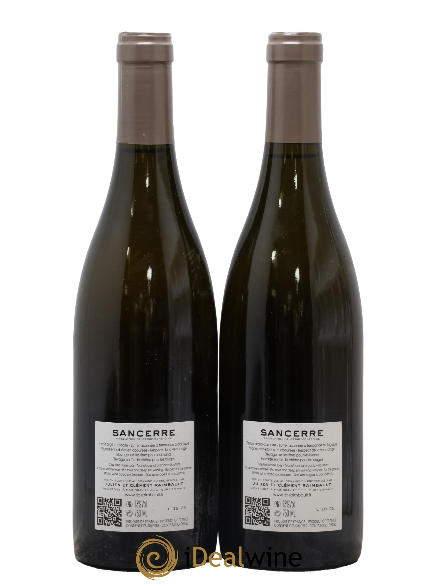 Sancerre Domaine Du Pré Semelé 2017 - Lotto di 2 bottiglie - 1