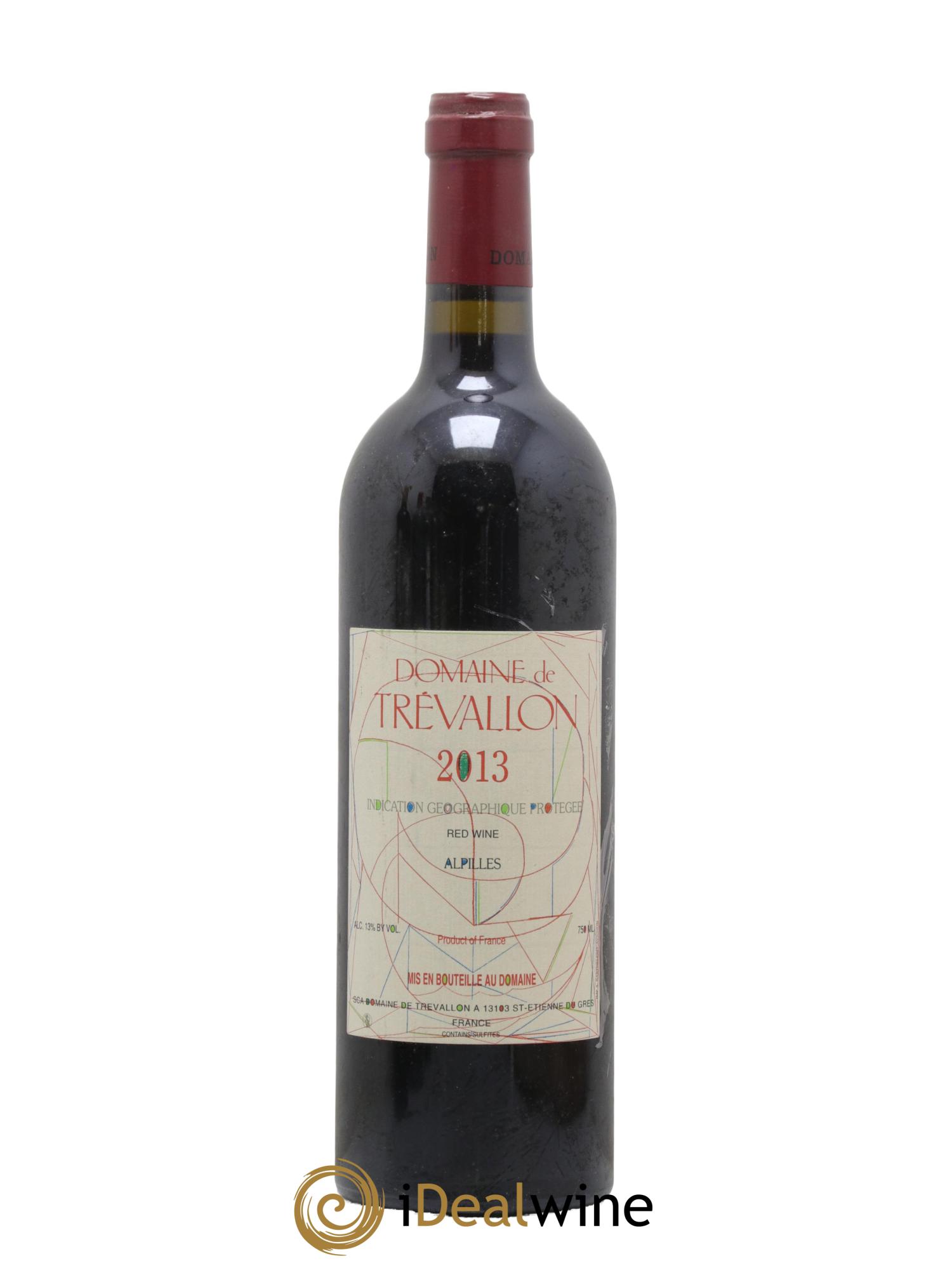Alpilles Trévallon (Domaine de) Eloi Dürrbach 2013 - Lot de 1 bouteille - 0