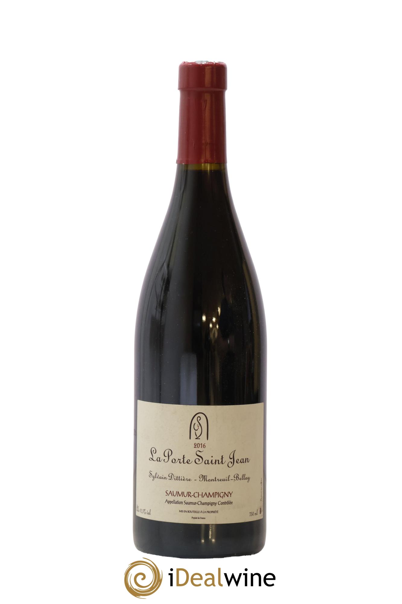 Saumur-Champigny La Porte Saint Jean 2016 - Lot de 1 bouteille - 0