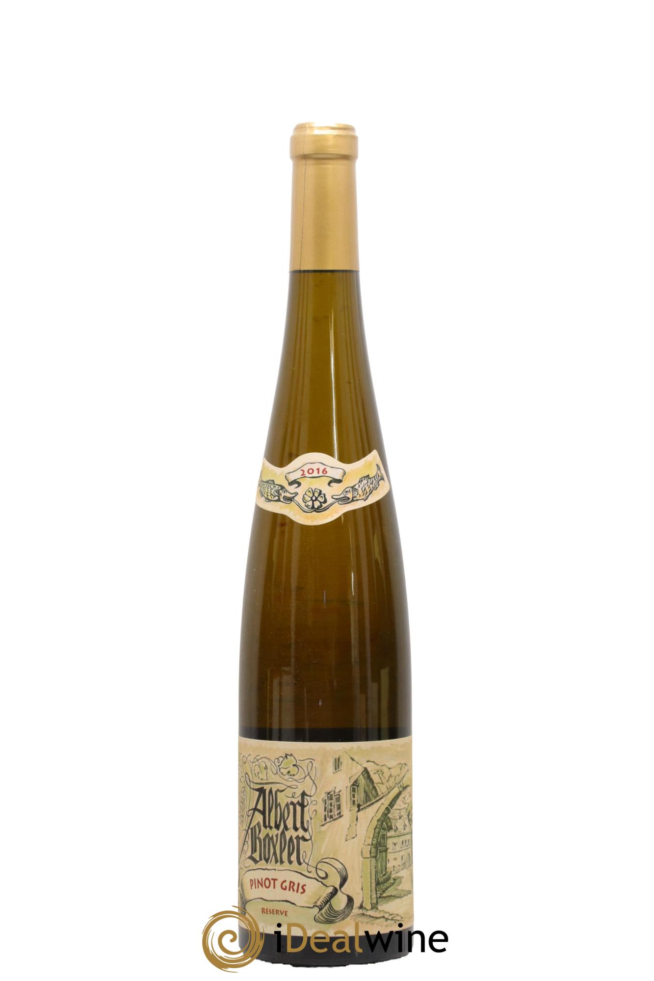 Alsace Pinot Gris Réserve Albert Boxler 2016 - Lot de 1 bouteille - 0