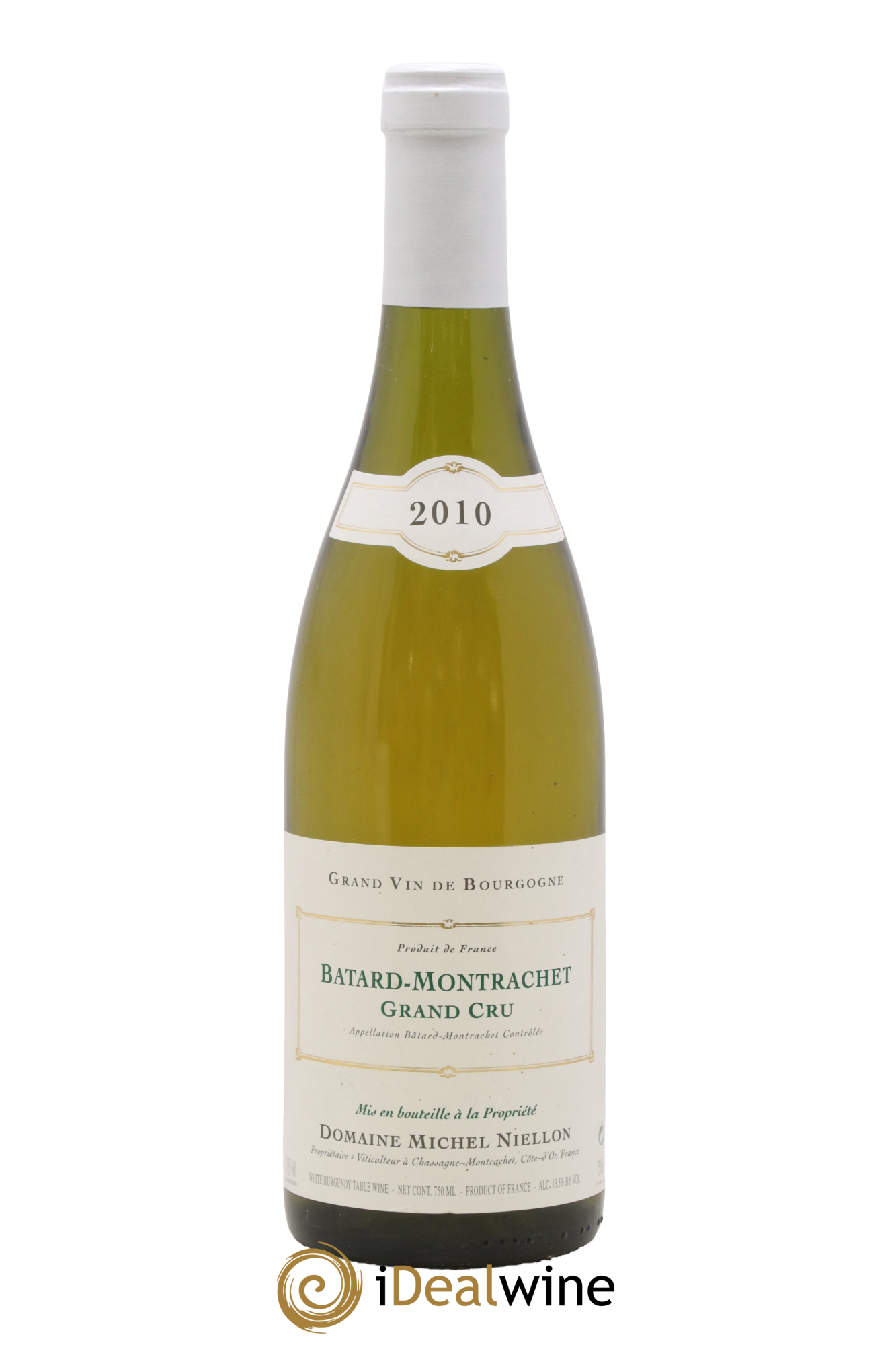 Bâtard-Montrachet Grand Cru Michel Niellon (Domaine) 2010 - Lot de 1 bouteille - 0