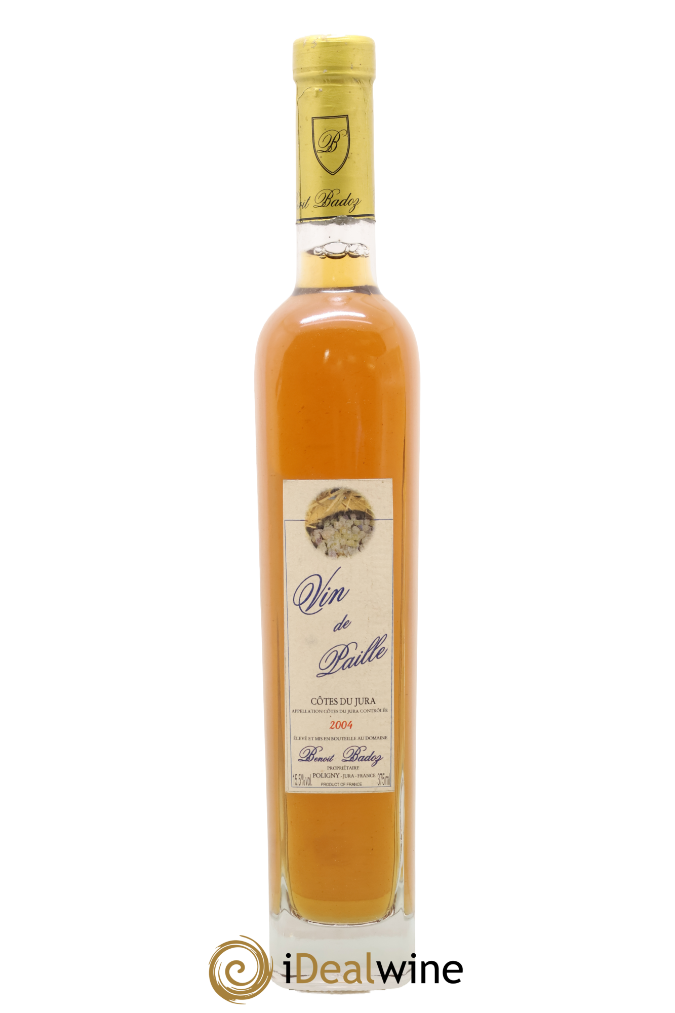 Côtes du Jura Vin de Paille Benoît Badoz 2004 - Lotto di 1 mezza bottiglia - 0