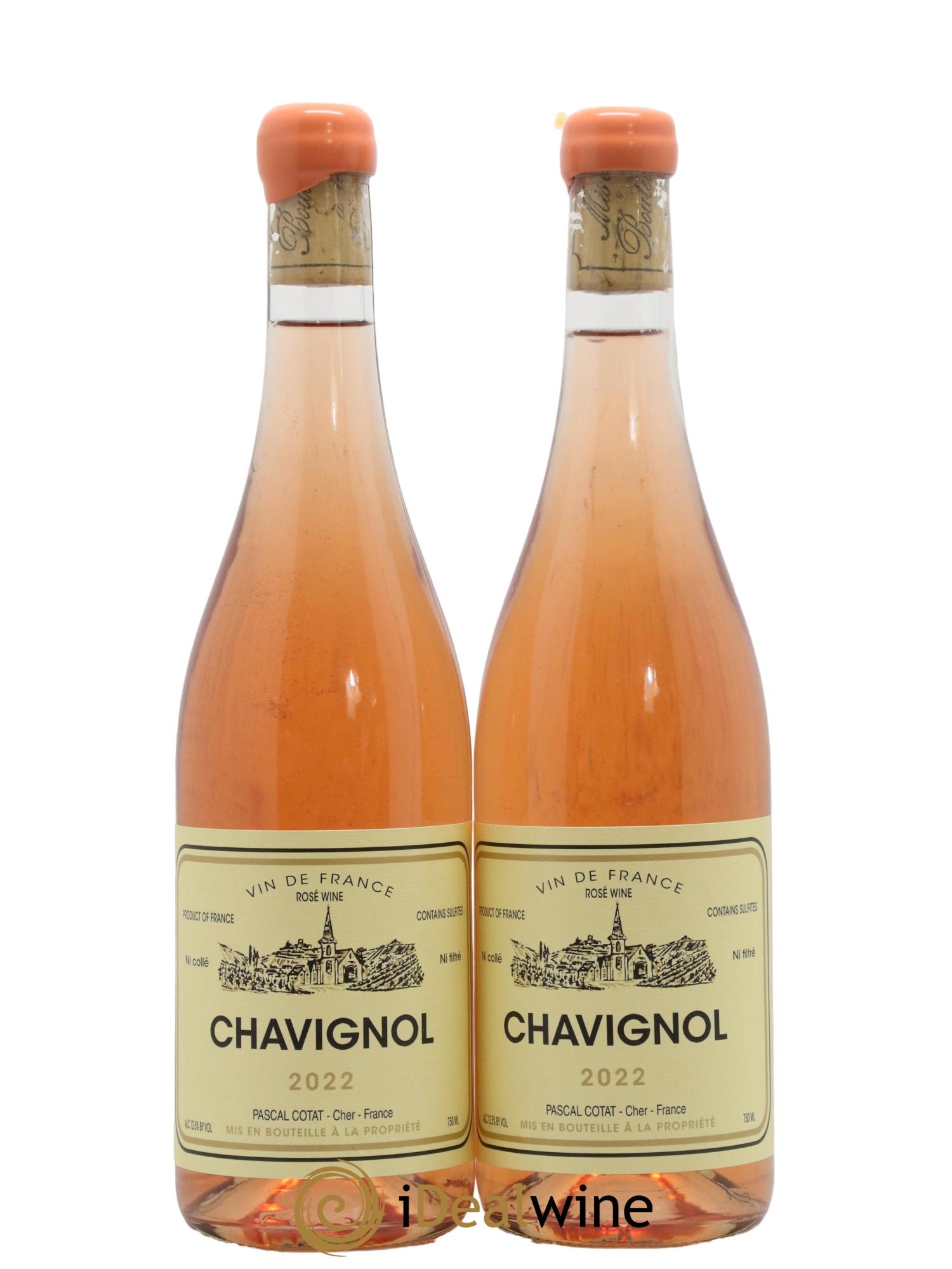 Vin de France Chavignol Pascal Cotat 2022 - Lot de 2 bouteilles - 0