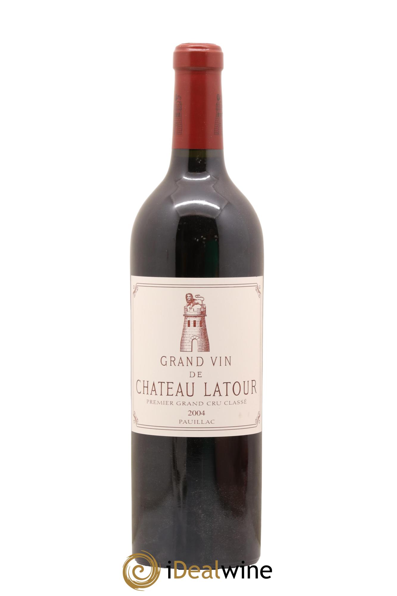 Château Latour 1er Grand Cru Classé 2004 - Lot de 1 bouteille - 0