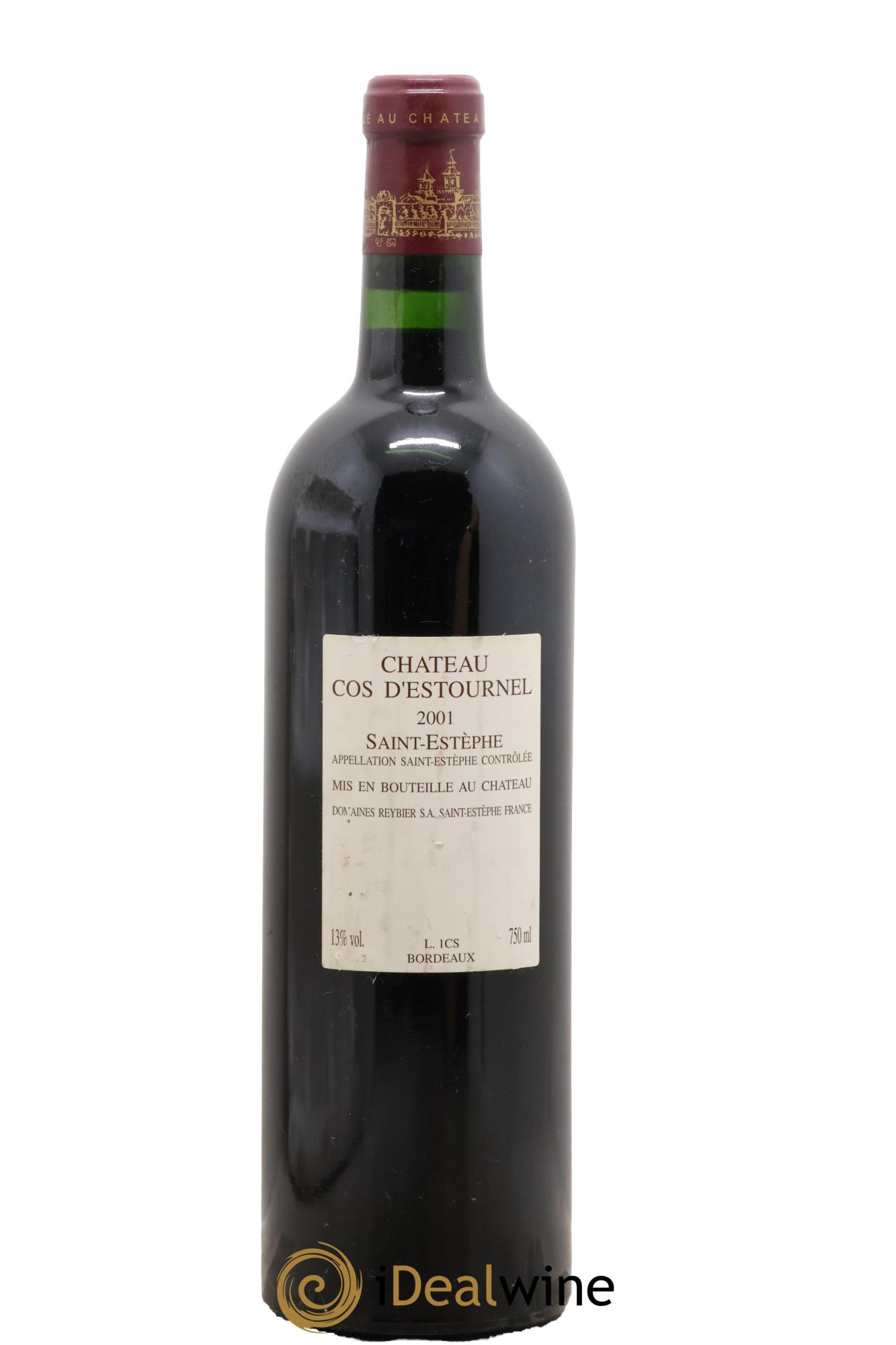 Cos d'Estournel 2ème Grand Cru Classé 2001 - Lot de 1 bouteille - 1