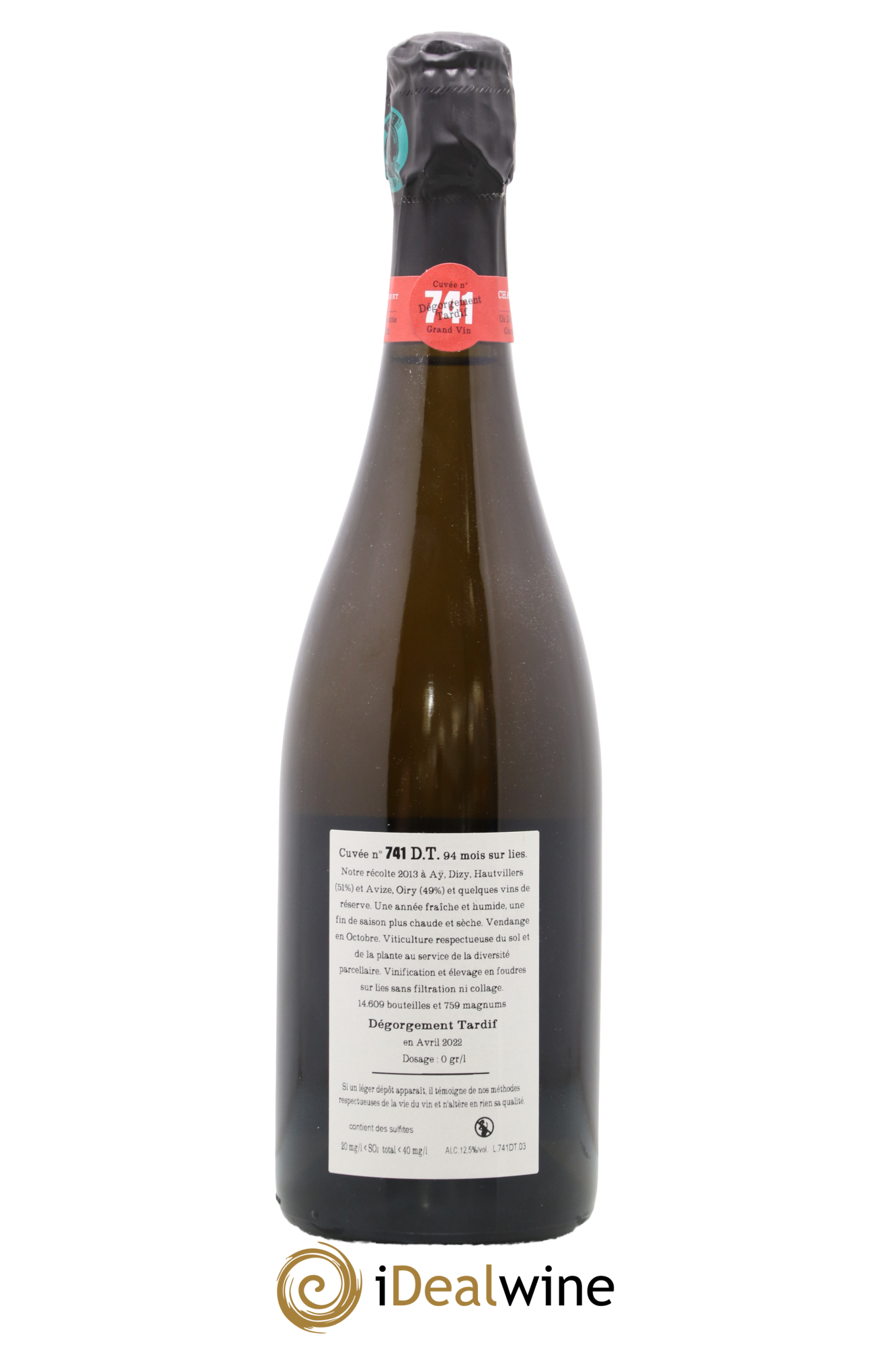 Cuvée 741 Dégorgement Tardif Extra-Brut Jacquesson - Lot of 1 bottle - 1