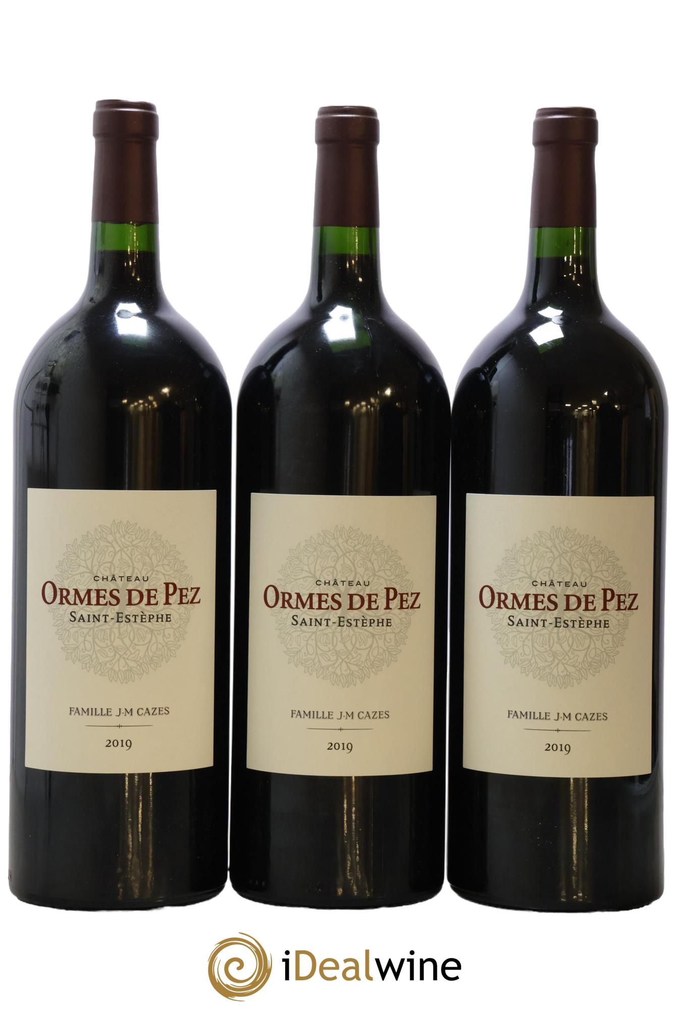 Château les Ormes de Pez 2019 - Posten von 3 Magnum - 0