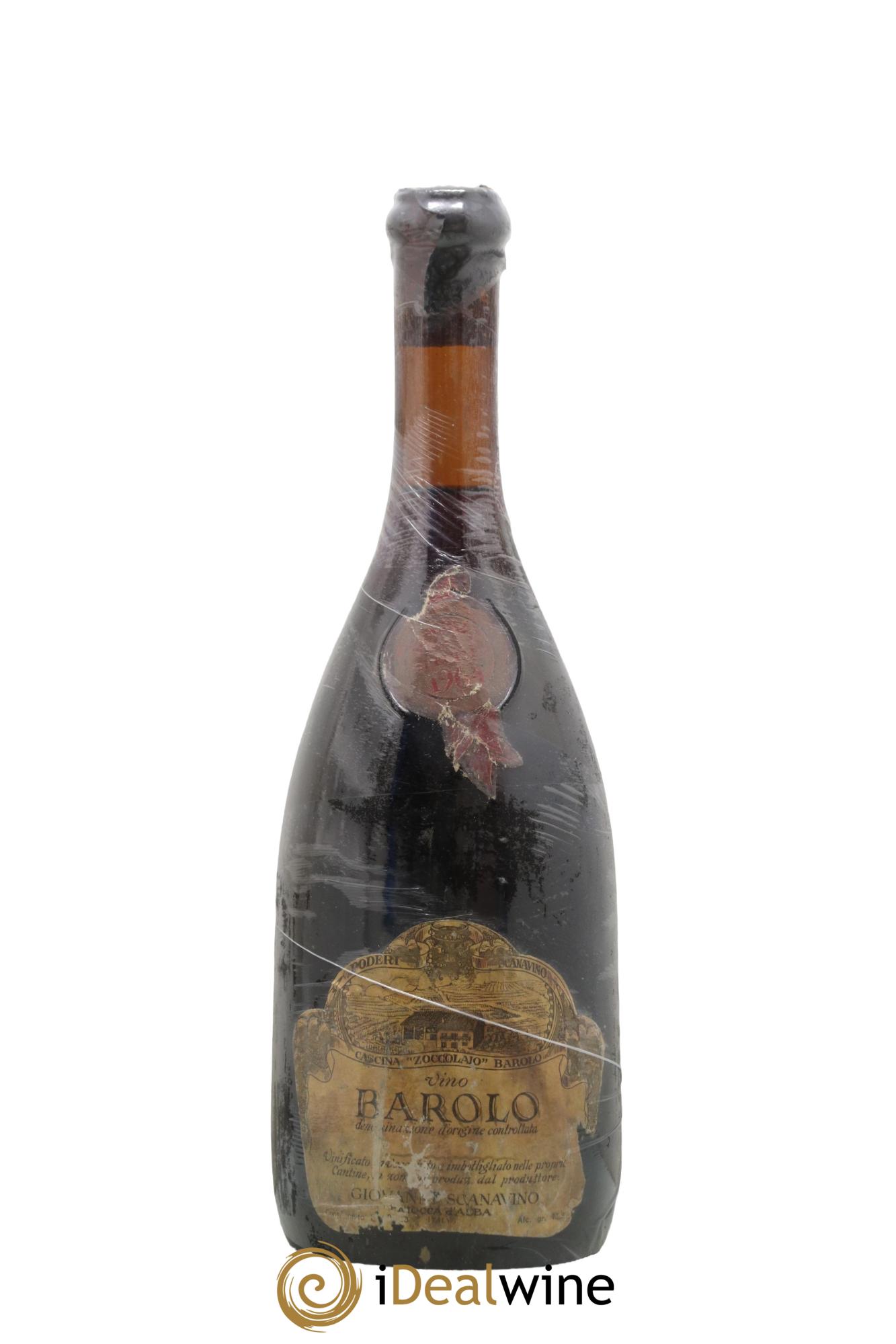 Barolo DOCG Riserva Speciale Scanavino 1964 - Posten von 1 Flasche - 0