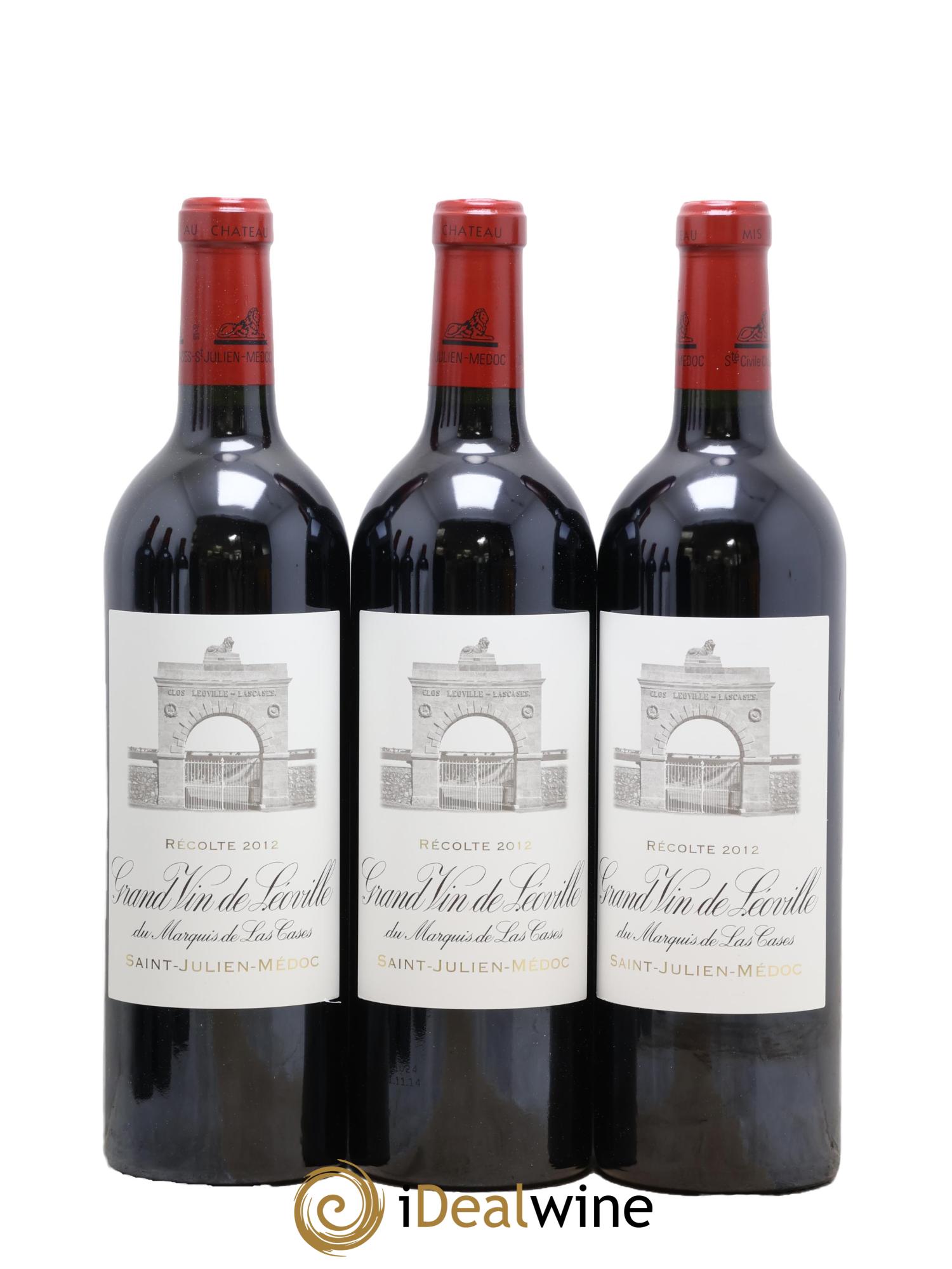 Château Léoville Las Cases 2ème Grand Cru Classé 2012 - Lotto di 6 bottiglie - 1