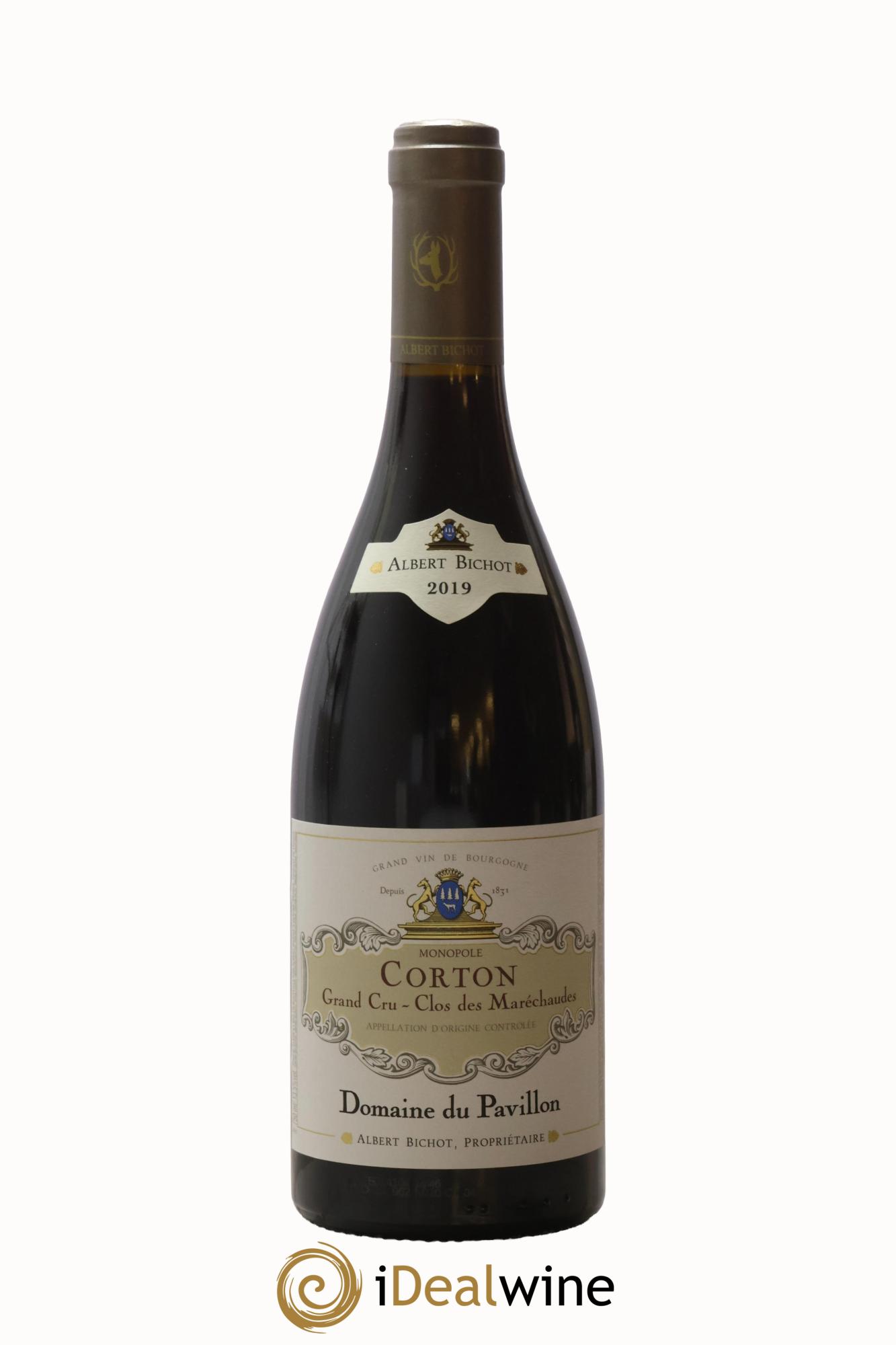 Corton Grand Cru Clos des Maréchaudes Domaine du Pavillon - Albert Bichot 2019 - Lot de 1 bouteille - 0