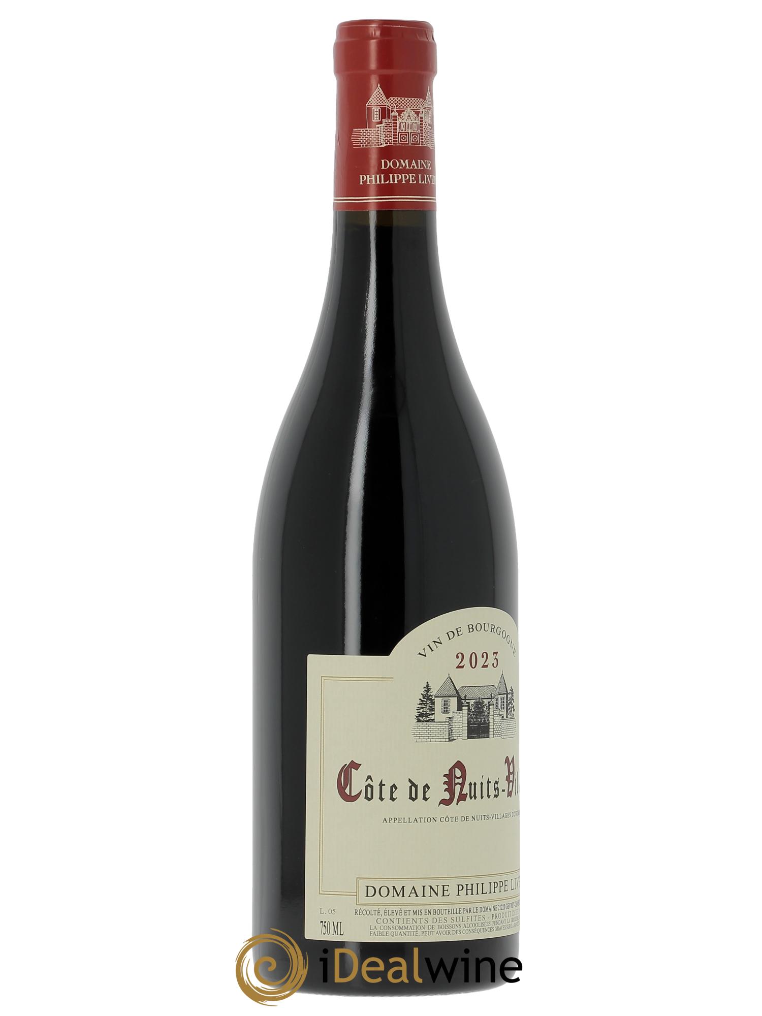 Côte de Nuits-Villages Tilleuls (Domaine des) - Philippe Livera 2023 - Lotto di 1 bottiglia - 2
