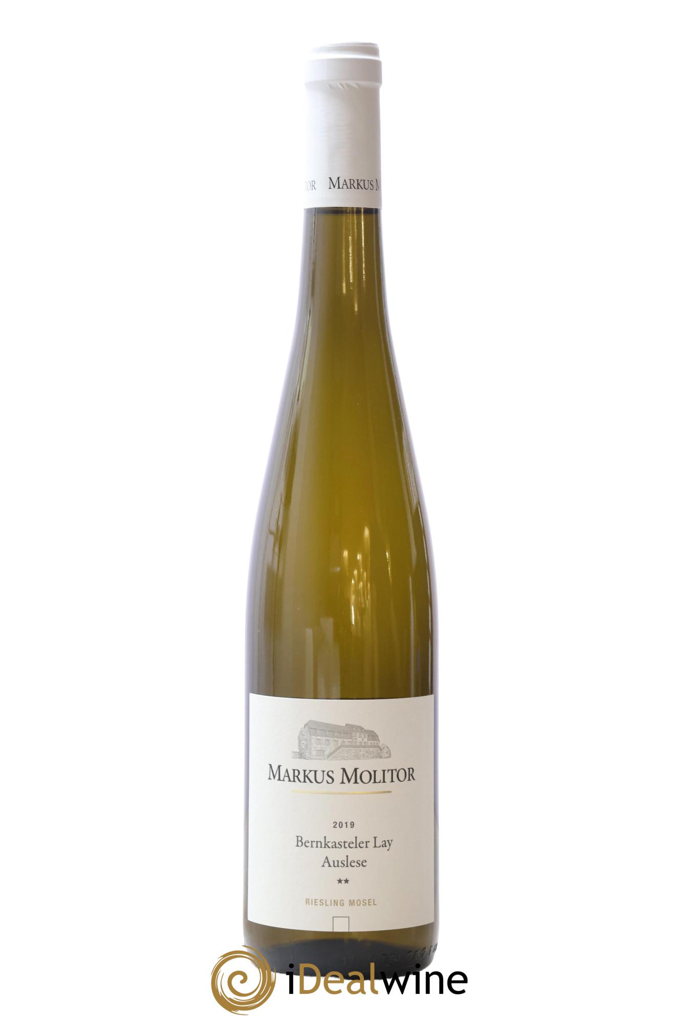 Riesling Markus Molitor Bernkasteler Lay Auslese White Capsule°° 2019 - Lote de 1 botella - 0