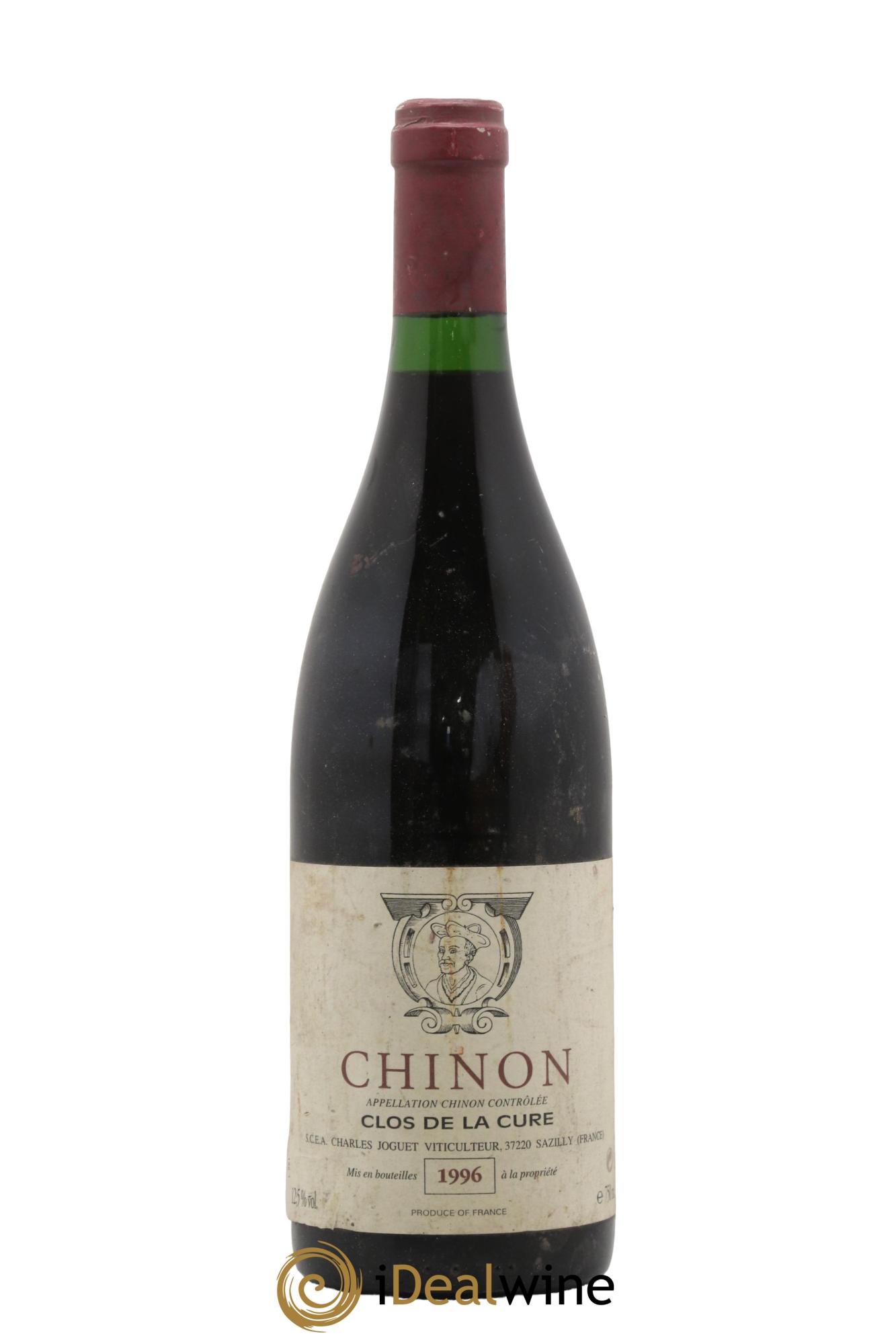 Chinon Clos de la Cure Charles Joguet 1996 - Lot de 1 bouteille - 0