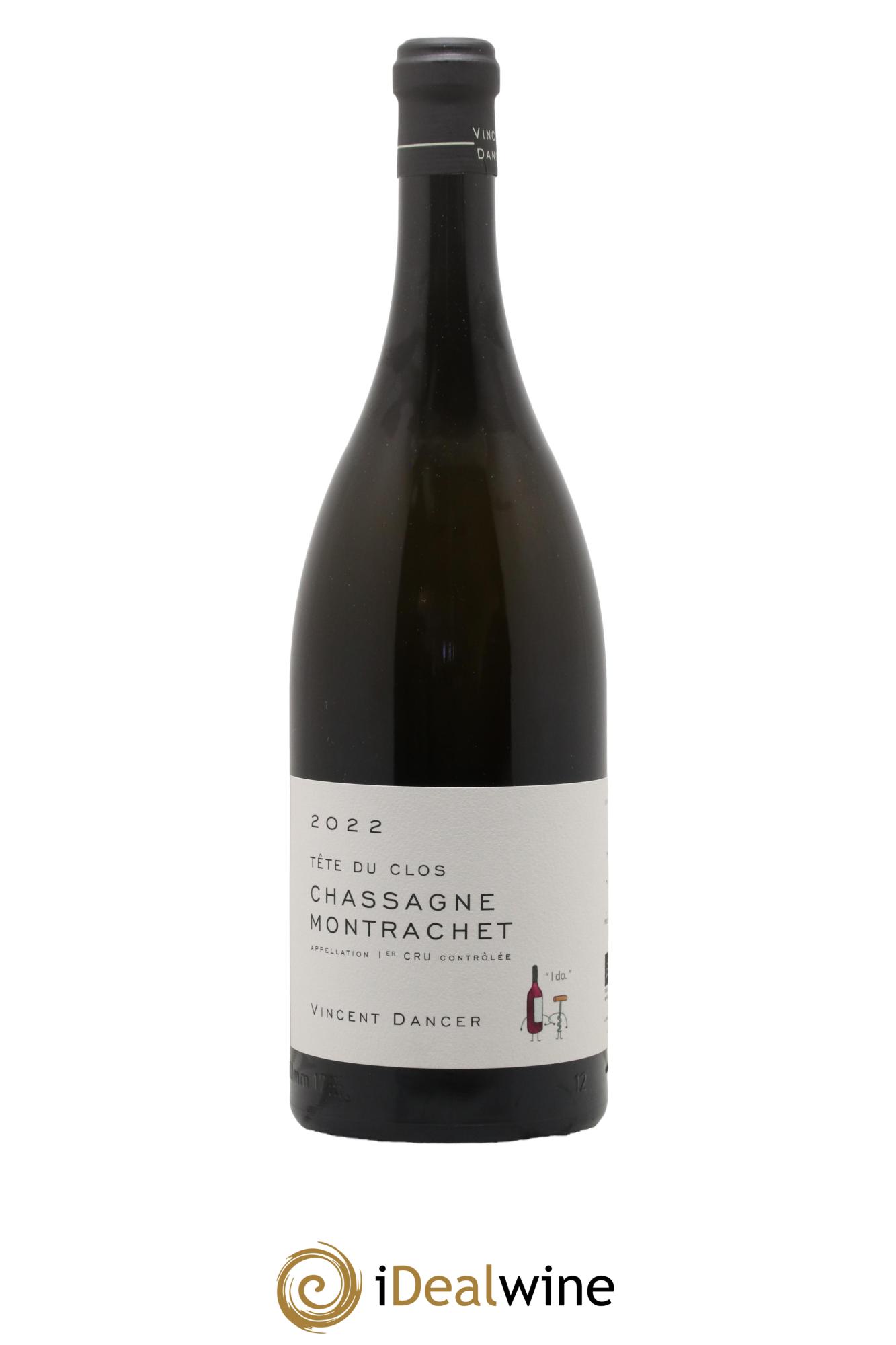 Chassagne-Montrachet 1er Cru (Morgeot) Tête du Clos Vincent Dancer 2022 - Lotto di 1 magnum - 0