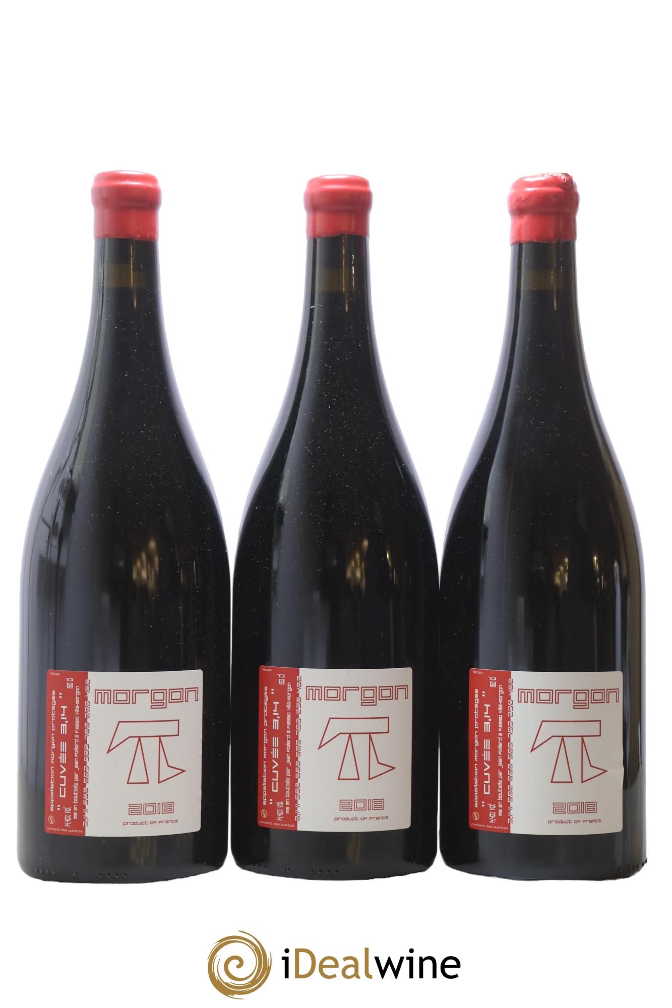 Morgon 3.14 Jean Foillard 2018 - Posten von 3 Magnum - 0