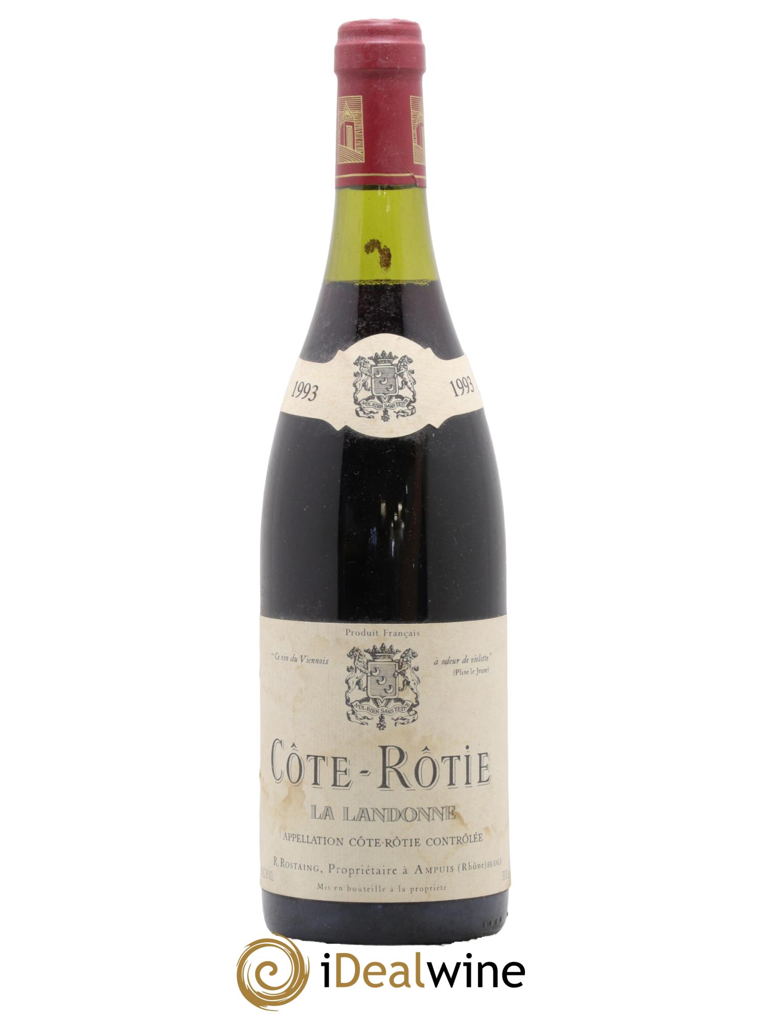 Côte-Rôtie La Landonne René Rostaing 1993 - Lotto di 1 bottiglia - 0