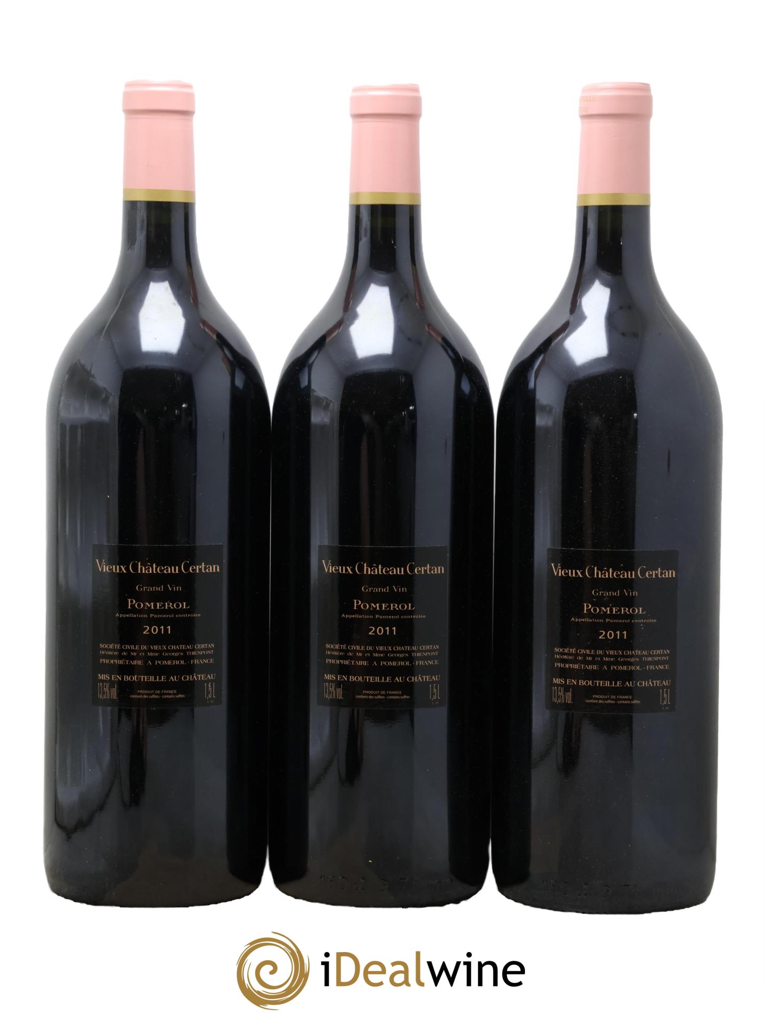 Vieux Château Certan 2011 - Posten von 3 Magnum - 1