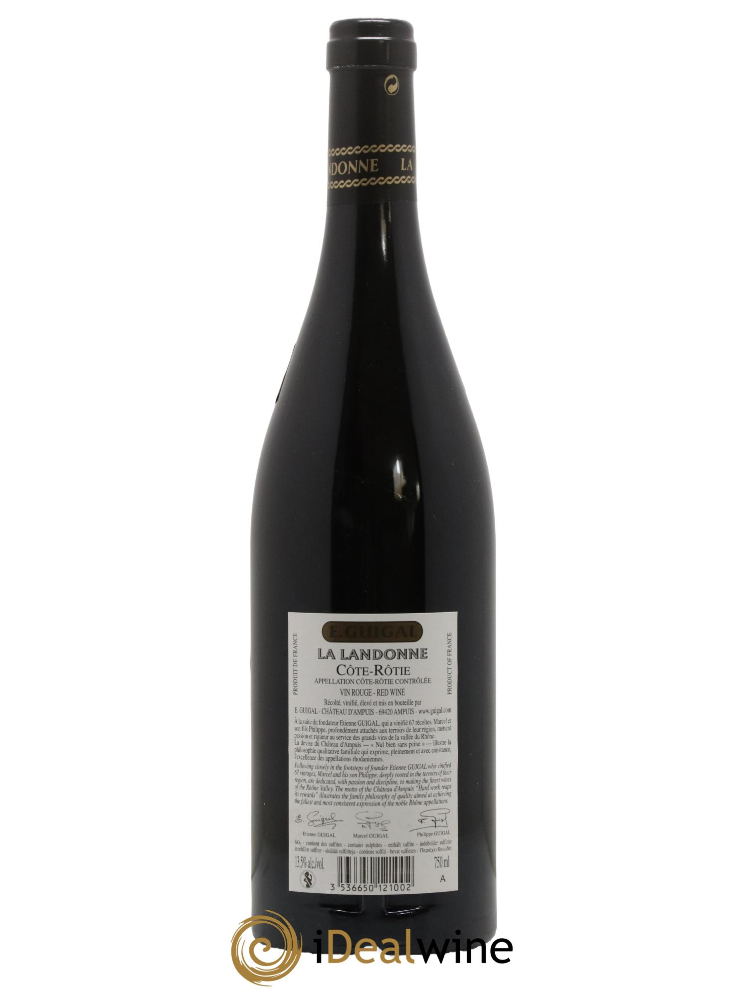 Côte-Rôtie La Landonne Guigal 2016 - Lot de 1 bouteille - 1