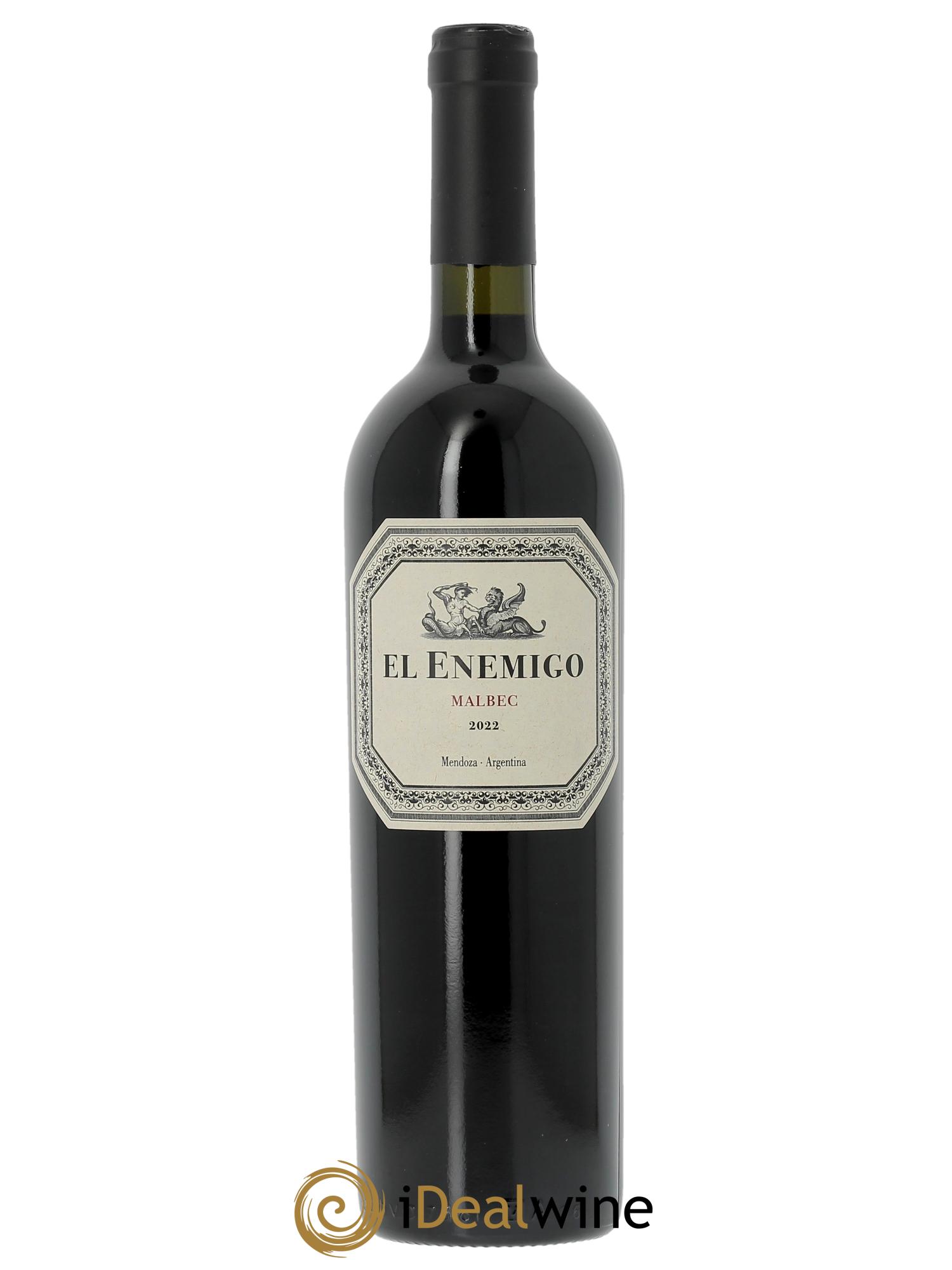 Mendoza Malbec El Enemigo 2022 - Lot of 1 bottle - 0