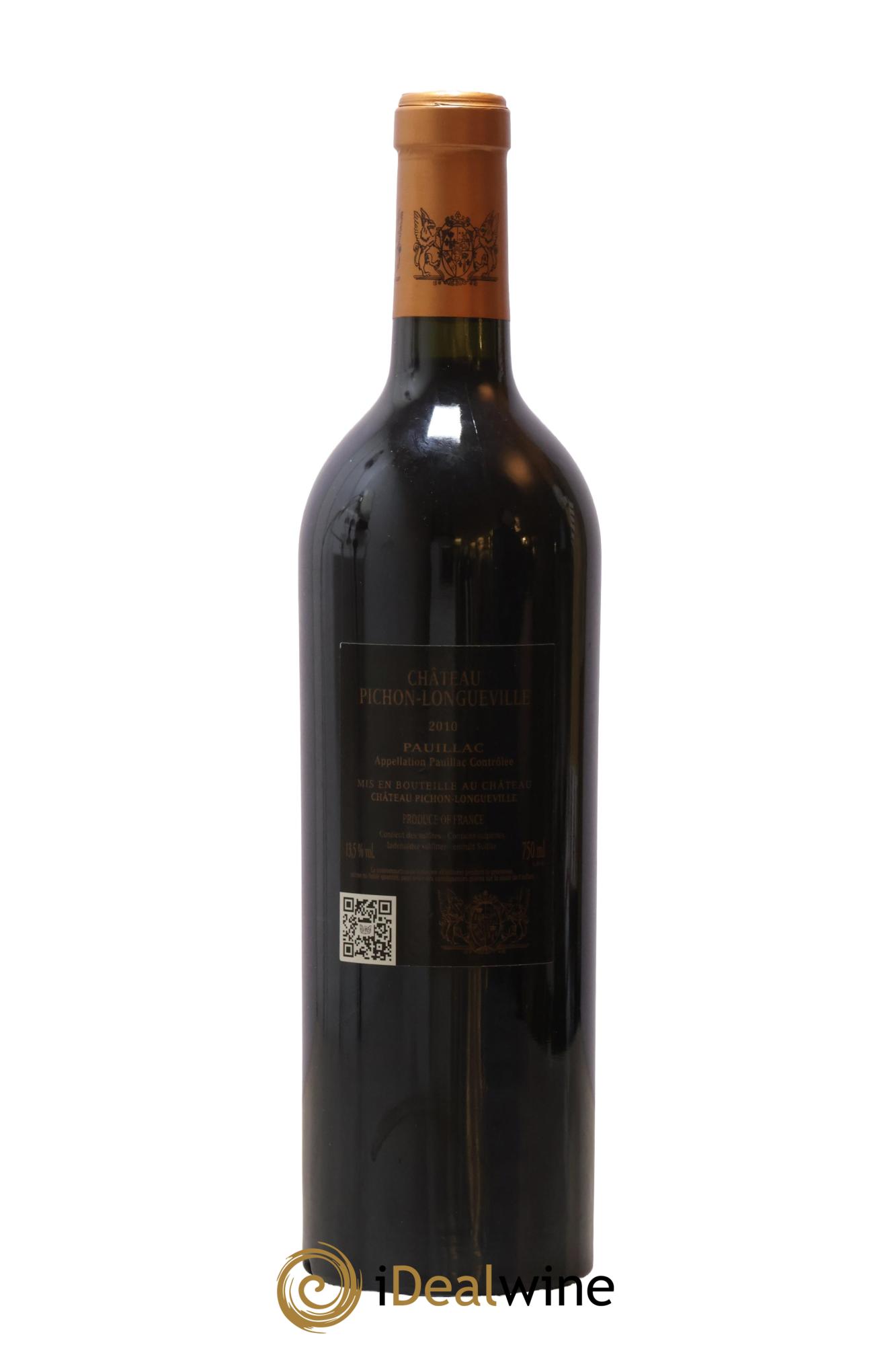 Pichon Longueville Baron 2ème Grand Cru Classé 2010 - Lot de 1 bouteille - 1