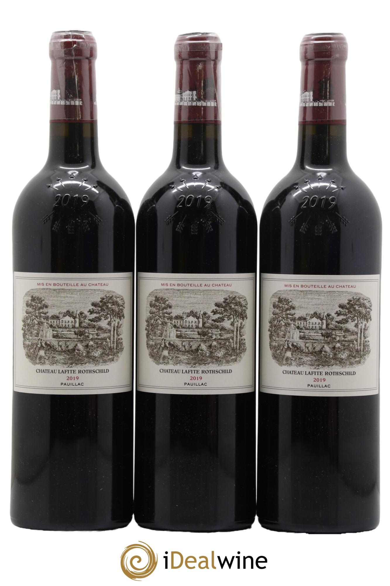Château Lafite Rothschild 1er Grand Cru Classé  2019 - Lot de 6 bouteilles - 3