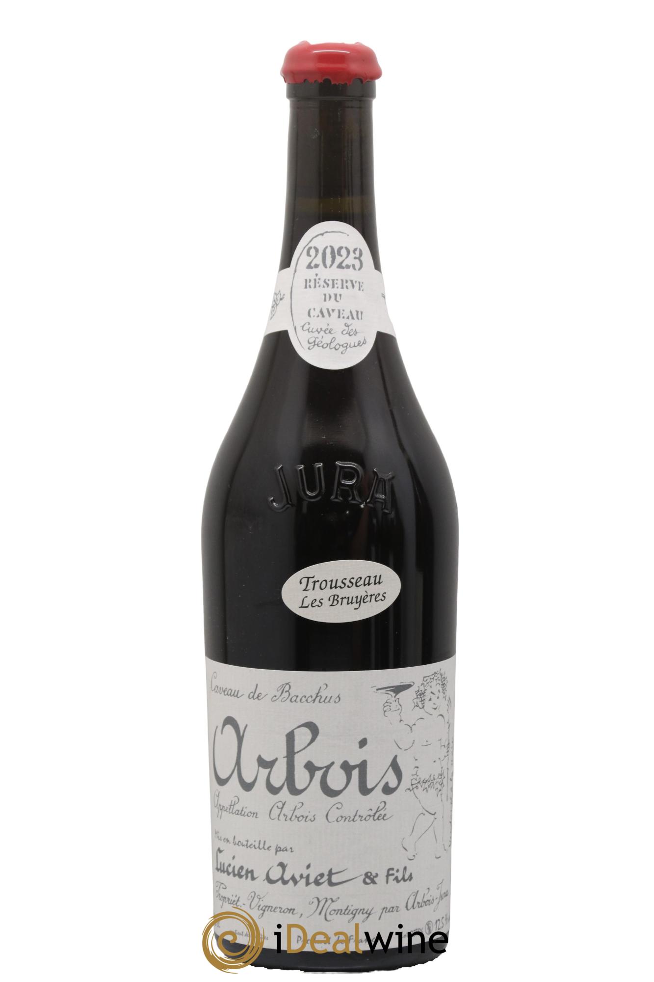 Arbois Trousseau Les Bruyères Cuvée des Géologues Lucien Aviet (Domaine) 2023 - Posten von 1 Flasche - 0